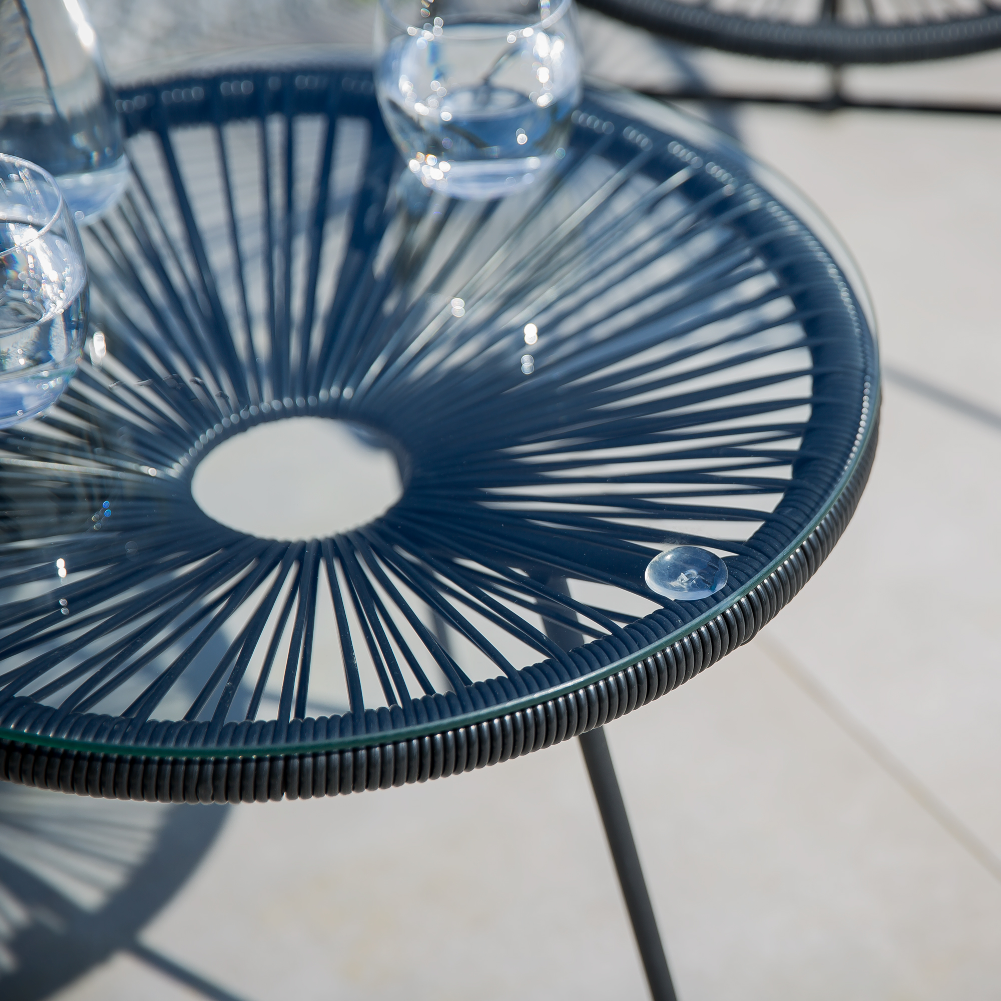 Zestaw mebli ogrodowych Arthur grafitowy PATIO