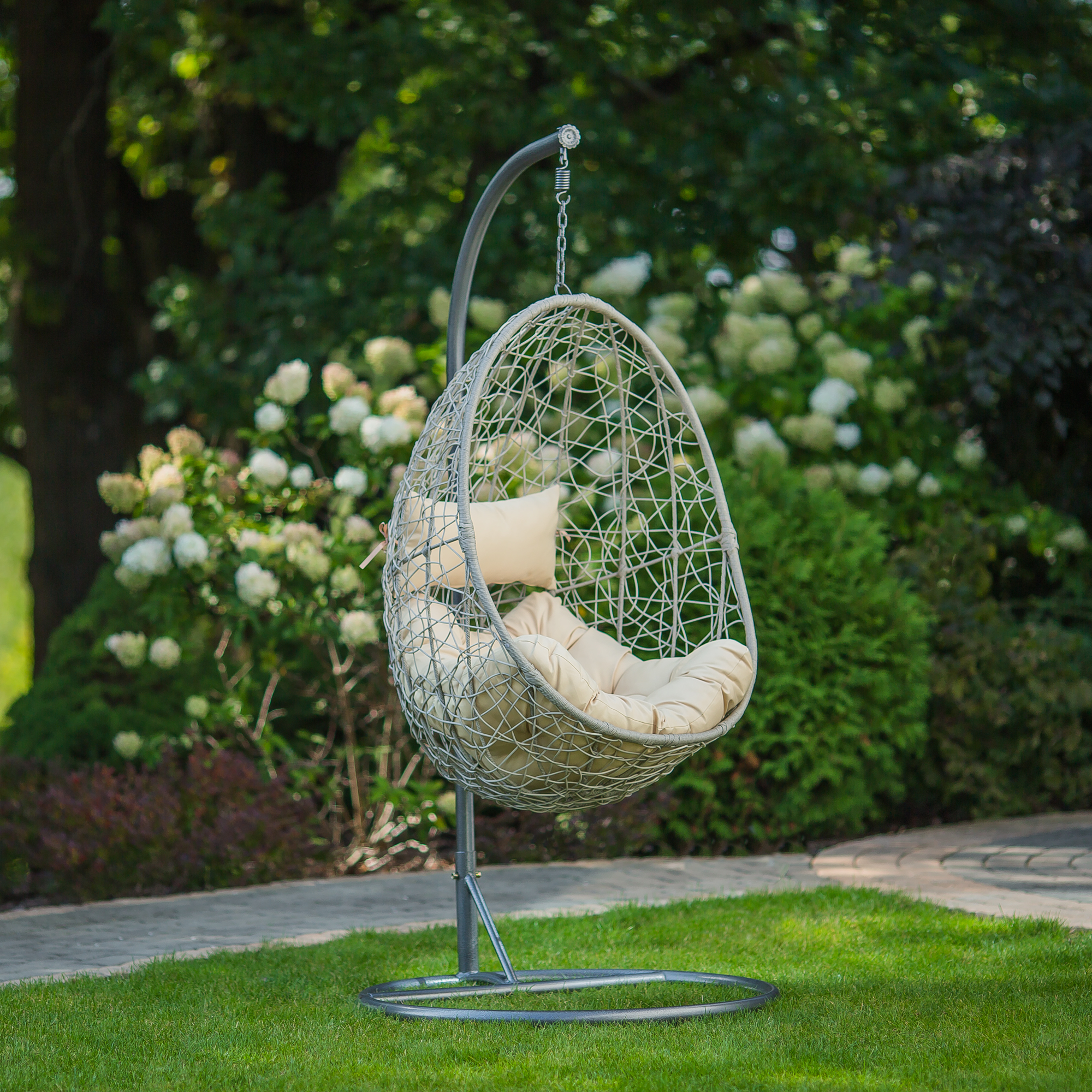 Silla colgante Samuel cappuccino PATIO