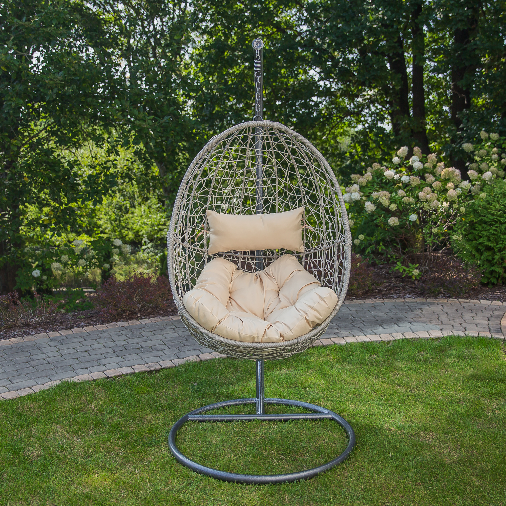 Silla colgante Samuel cappuccino PATIO