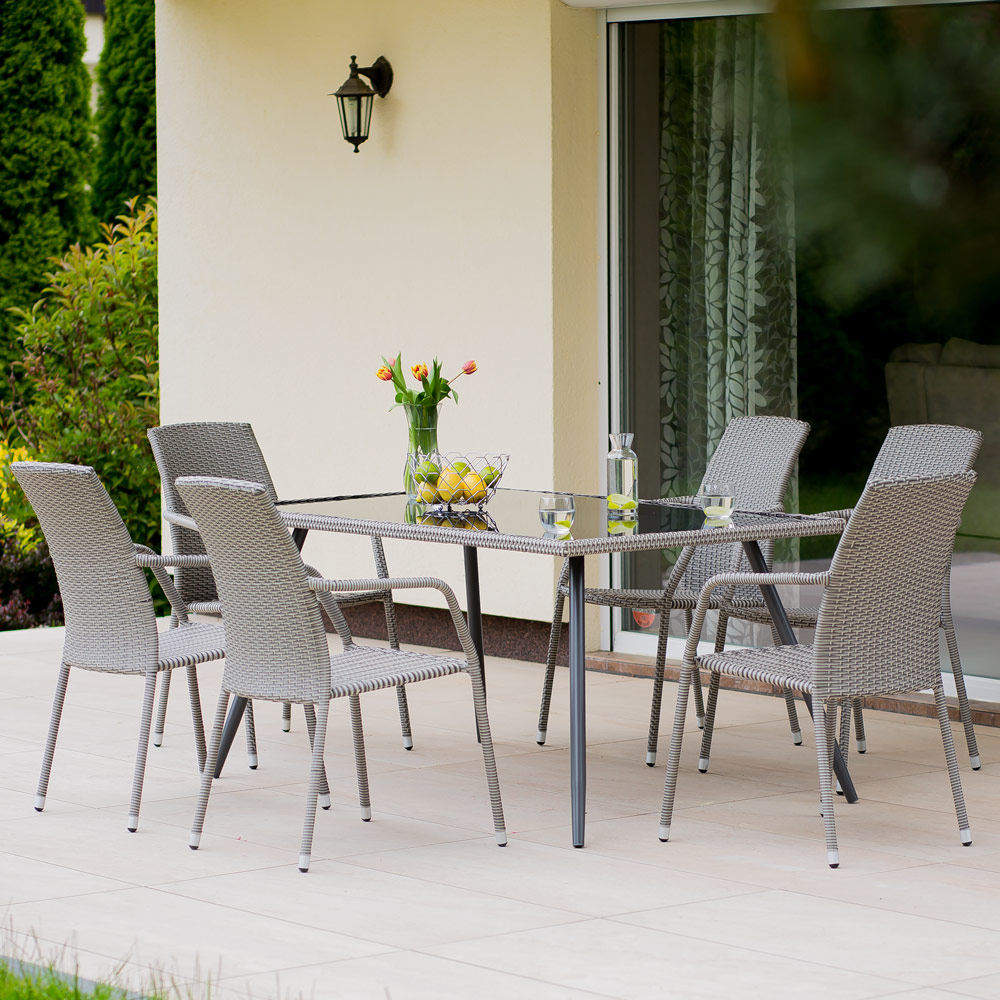 Souprava zahradního nábytku z technorattanu Lupus / Etienne Gray PATIO