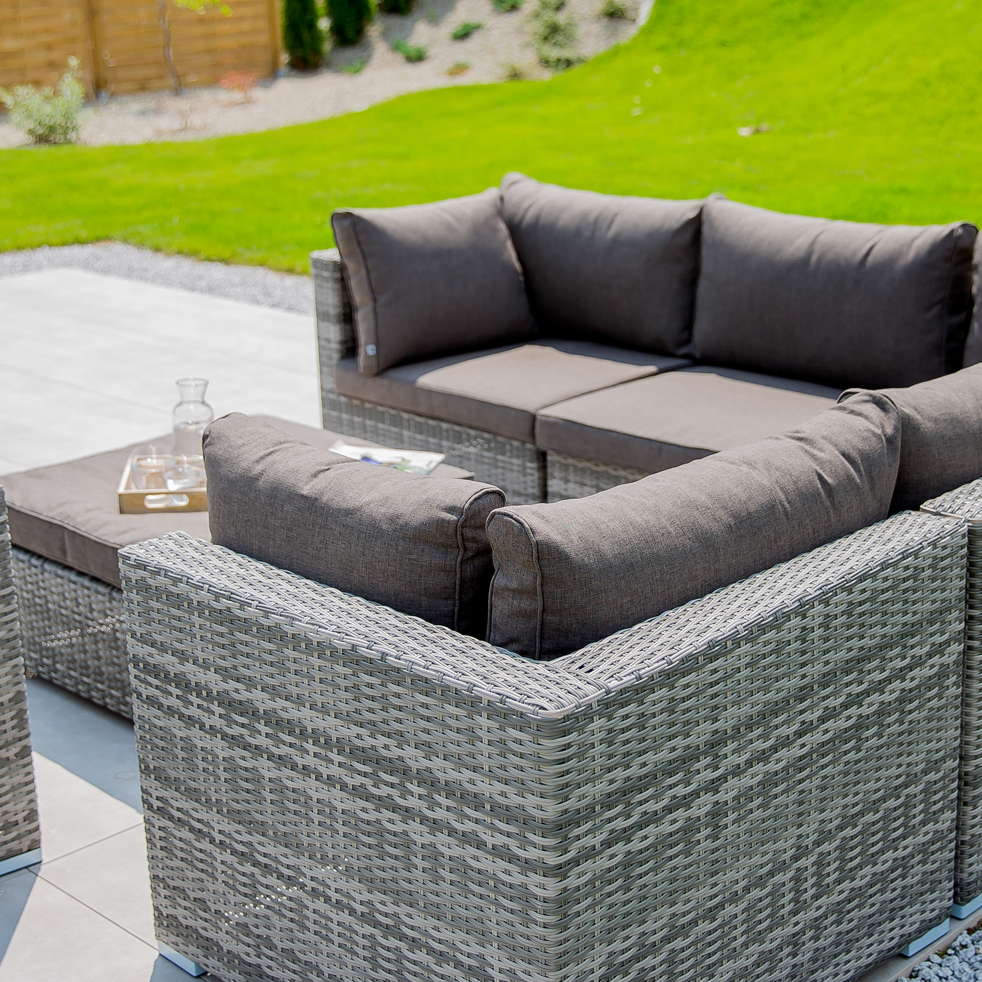 Set di mobili da giardino Claudine grey PATIO