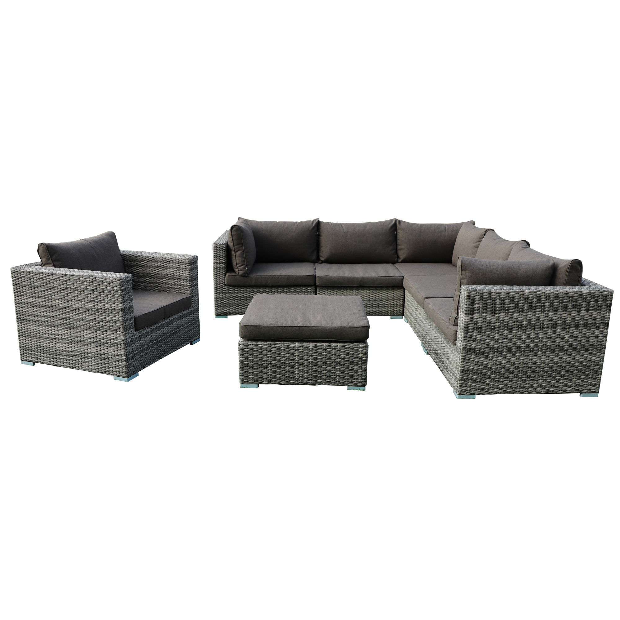 Set di mobili da giardino Claudine grey PATIO