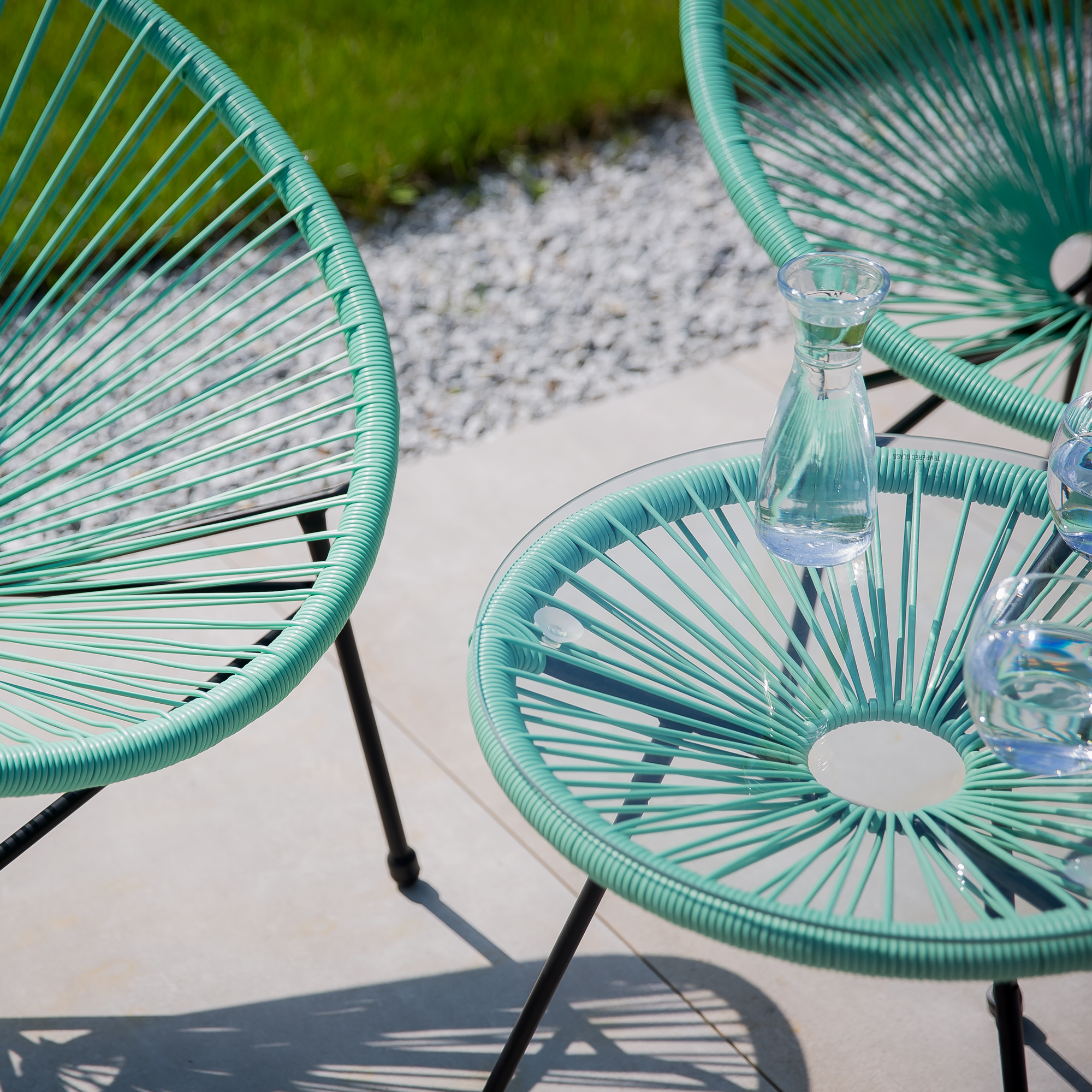 Tavolino Arthur menta 48 cm PATIO