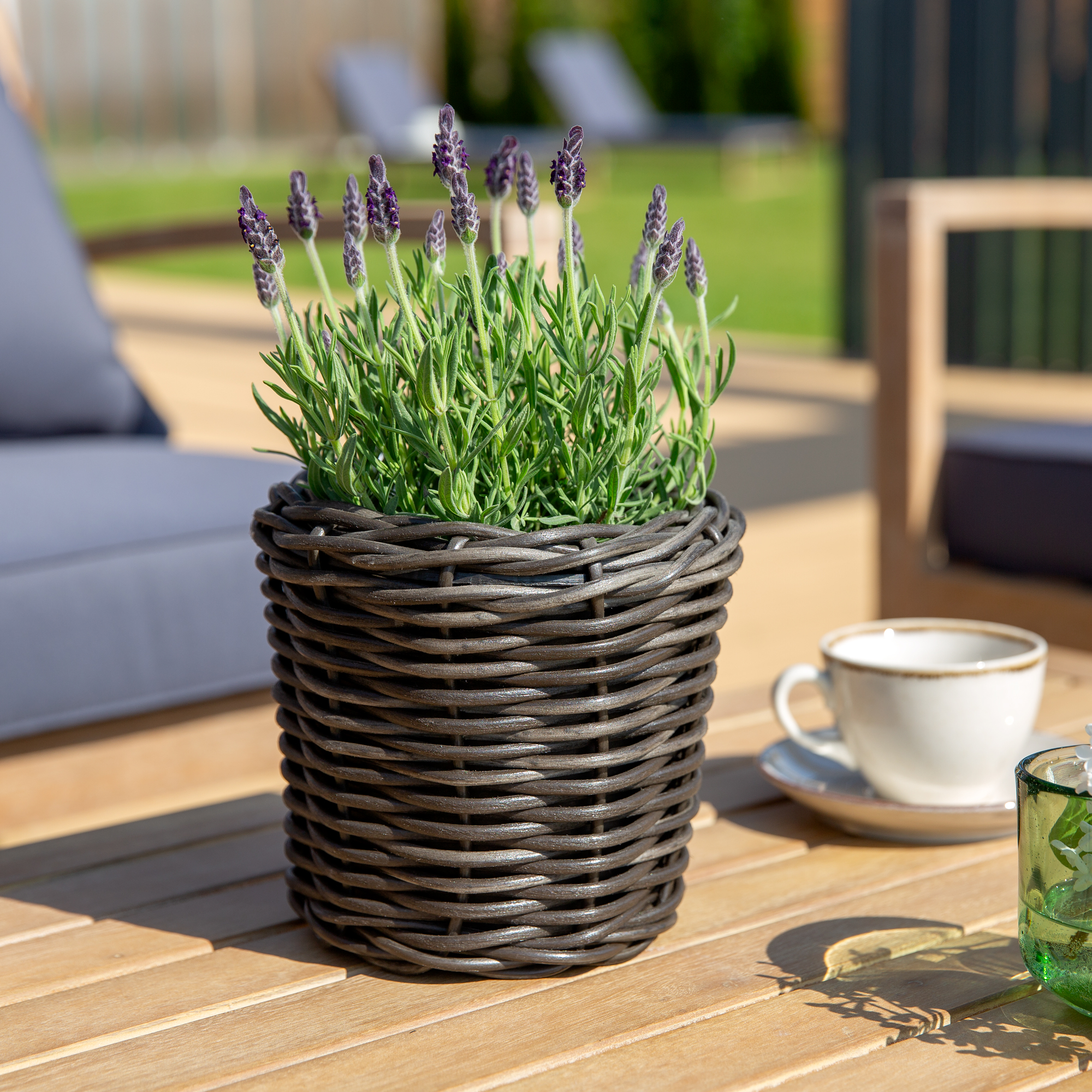 Kruka rund Gaston  21,5 x 18,5 cm PATIO