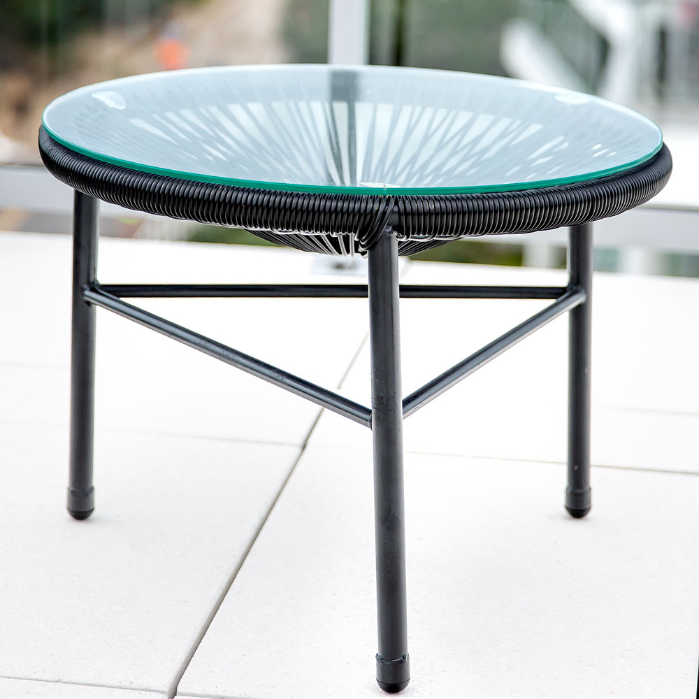 Mesa de centro Arthur antracita 50 cm PATIO