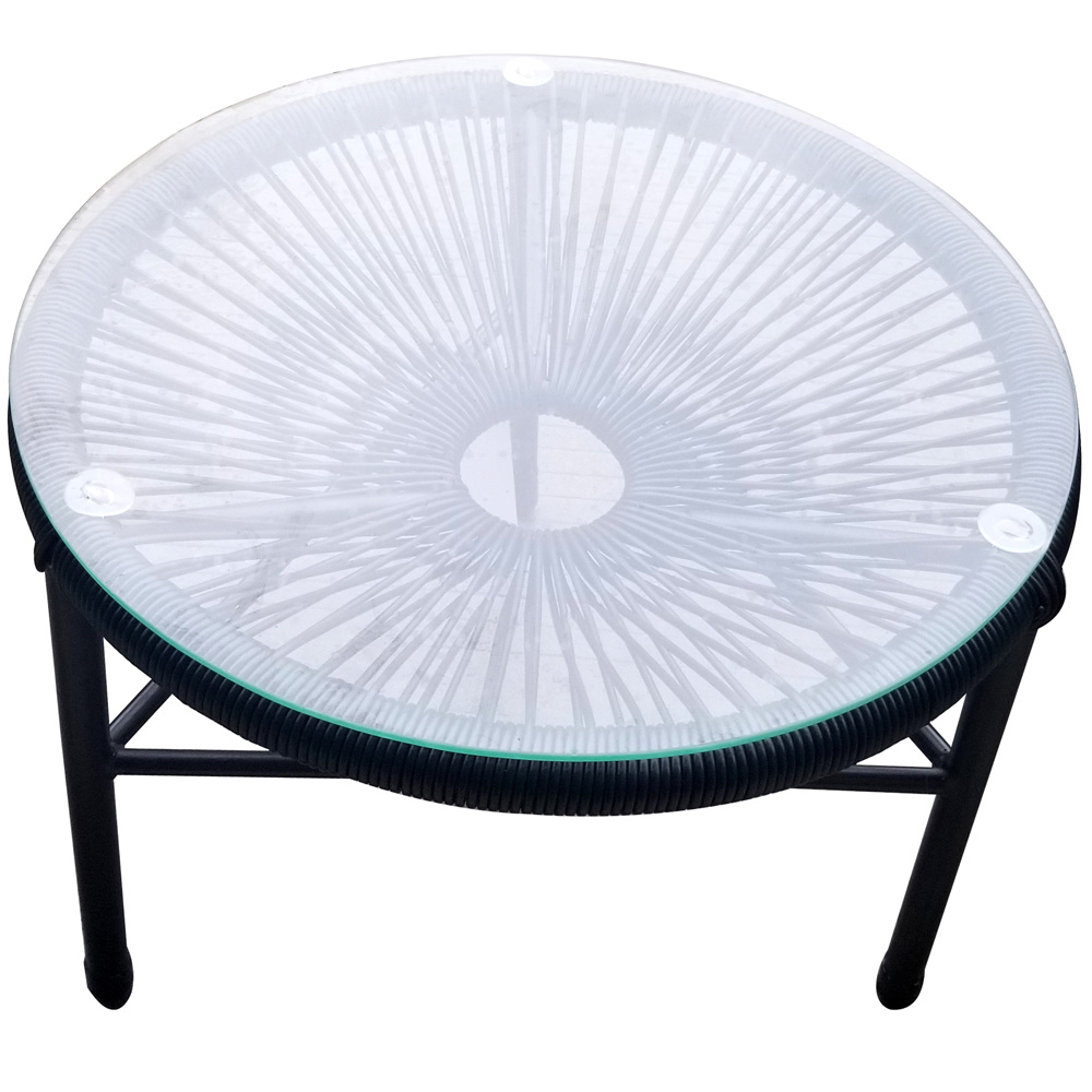 Mesa de centro Arthur antracita 50 cm PATIO