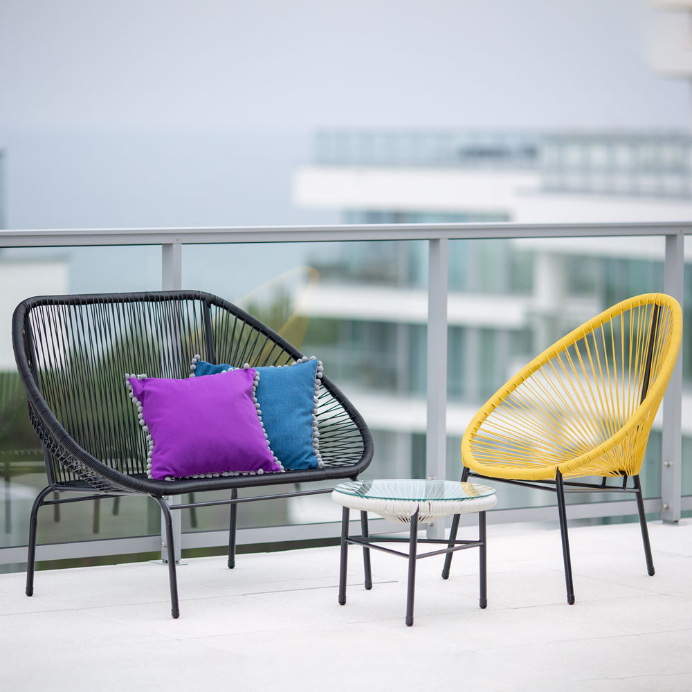 Masă Arthur cenușie 50 cm PATIO