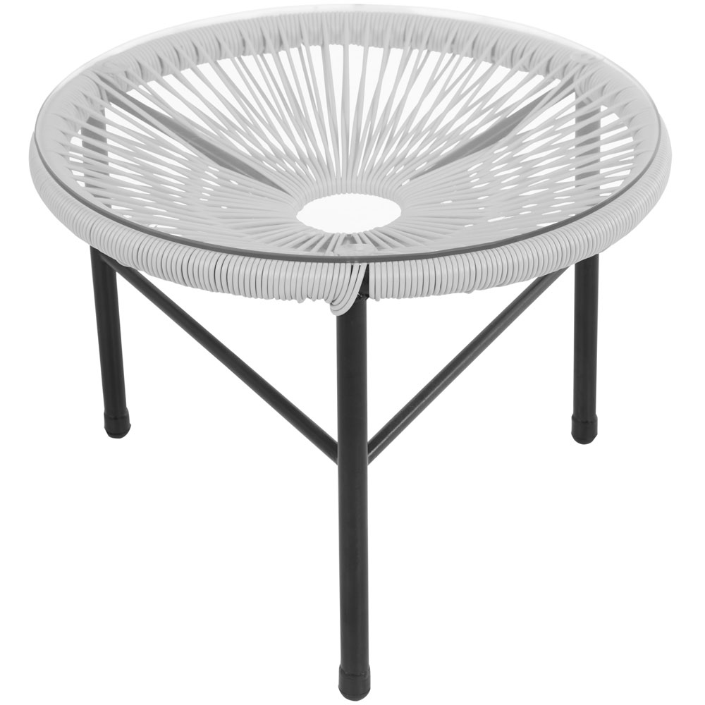 Masă Arthur cenușie 50 cm PATIO