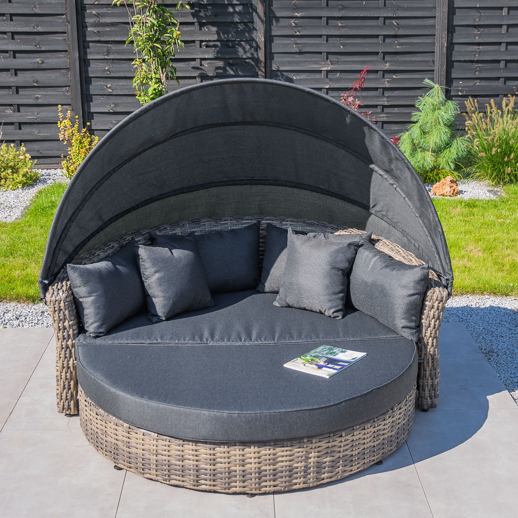 Divano-letto Gustave cappuccino PATIO