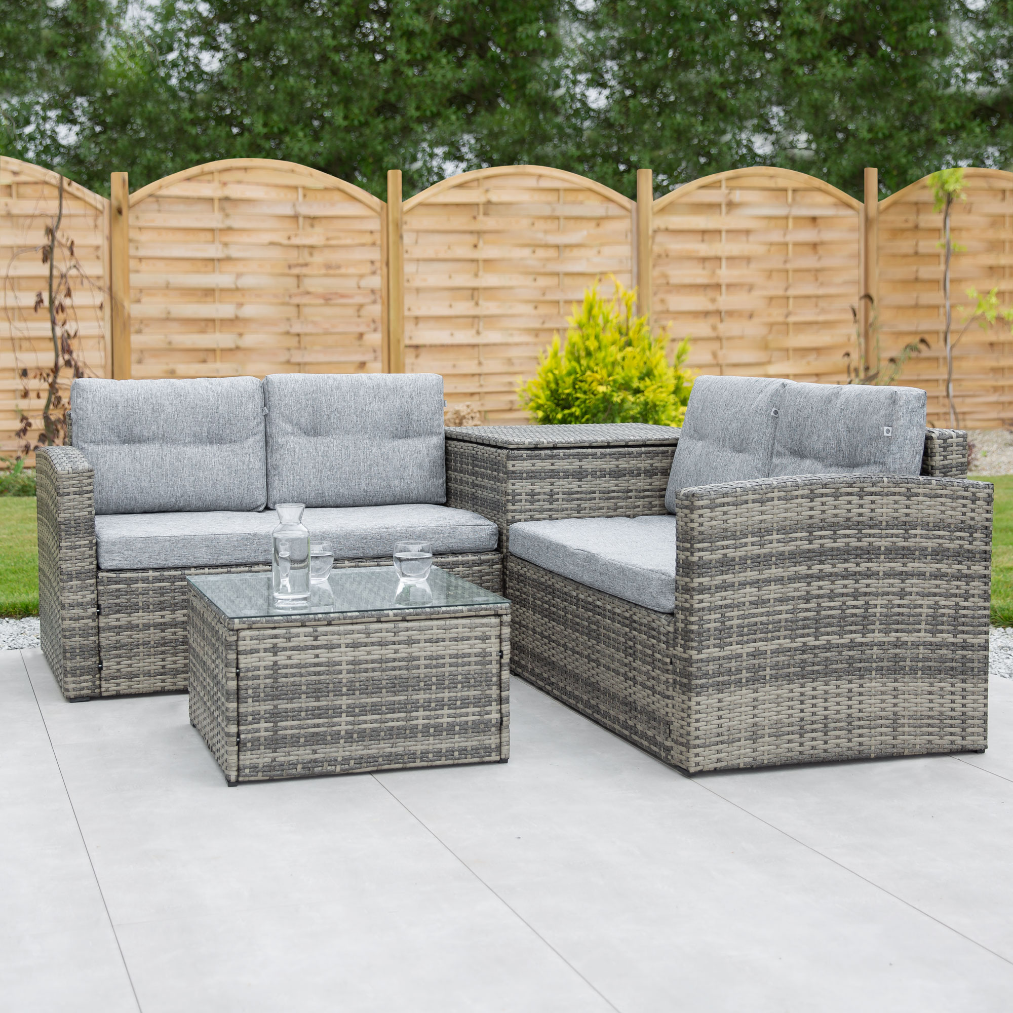 Set di mobili da giardino Florence grey PATIO