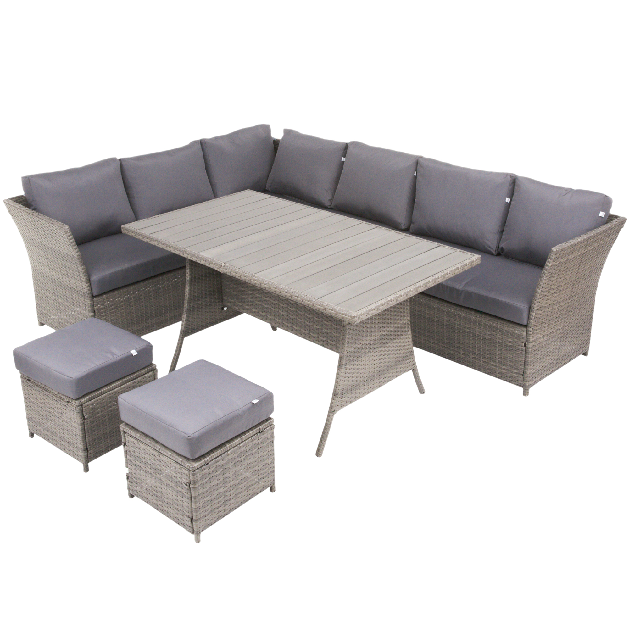 Souprava zahradního nábytku z technorattanu Gabrielle Ash PATIO