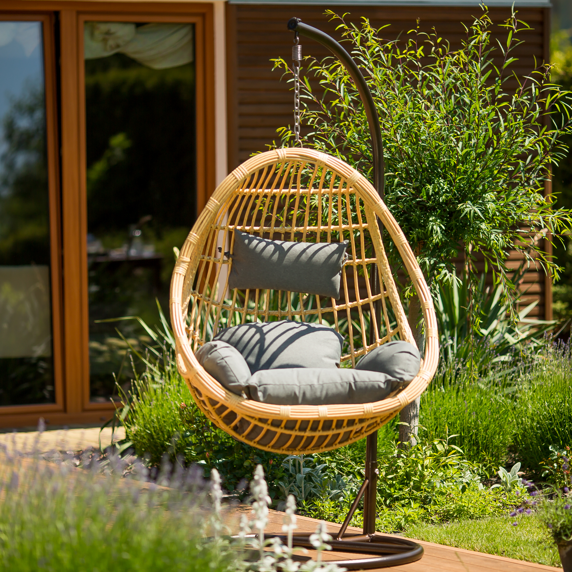 Sedia sospesa Eduard beige PATIO