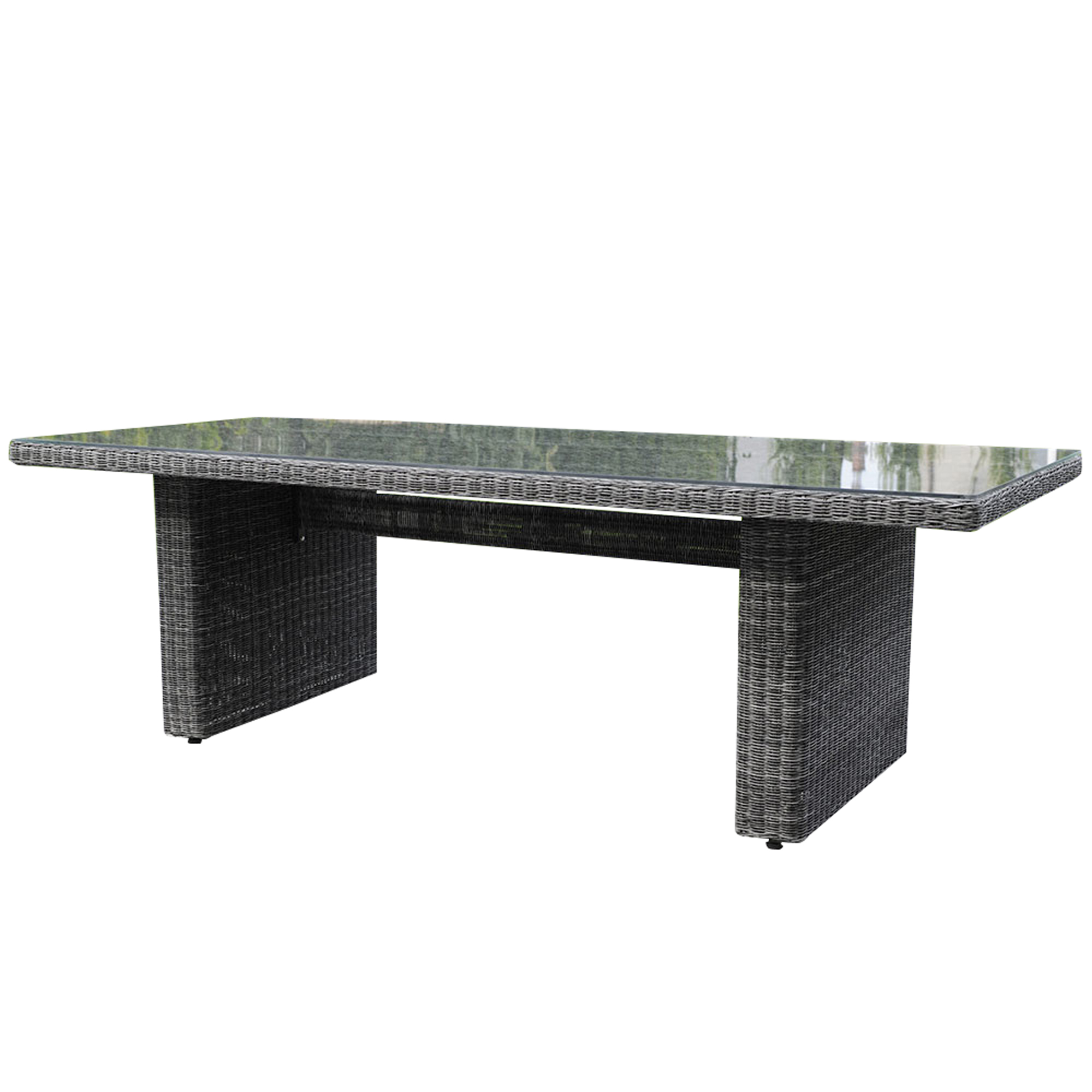 Tavolo in resina intrecciata Elisabeth PATIO