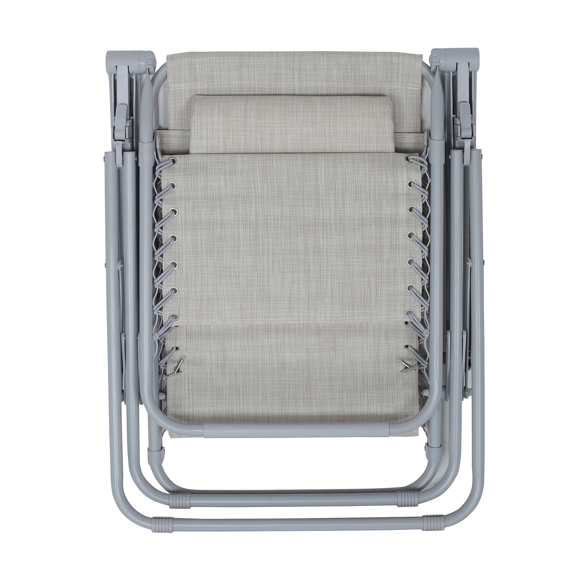 Fotel ogrodowy rozkładany Panama szary PATIO