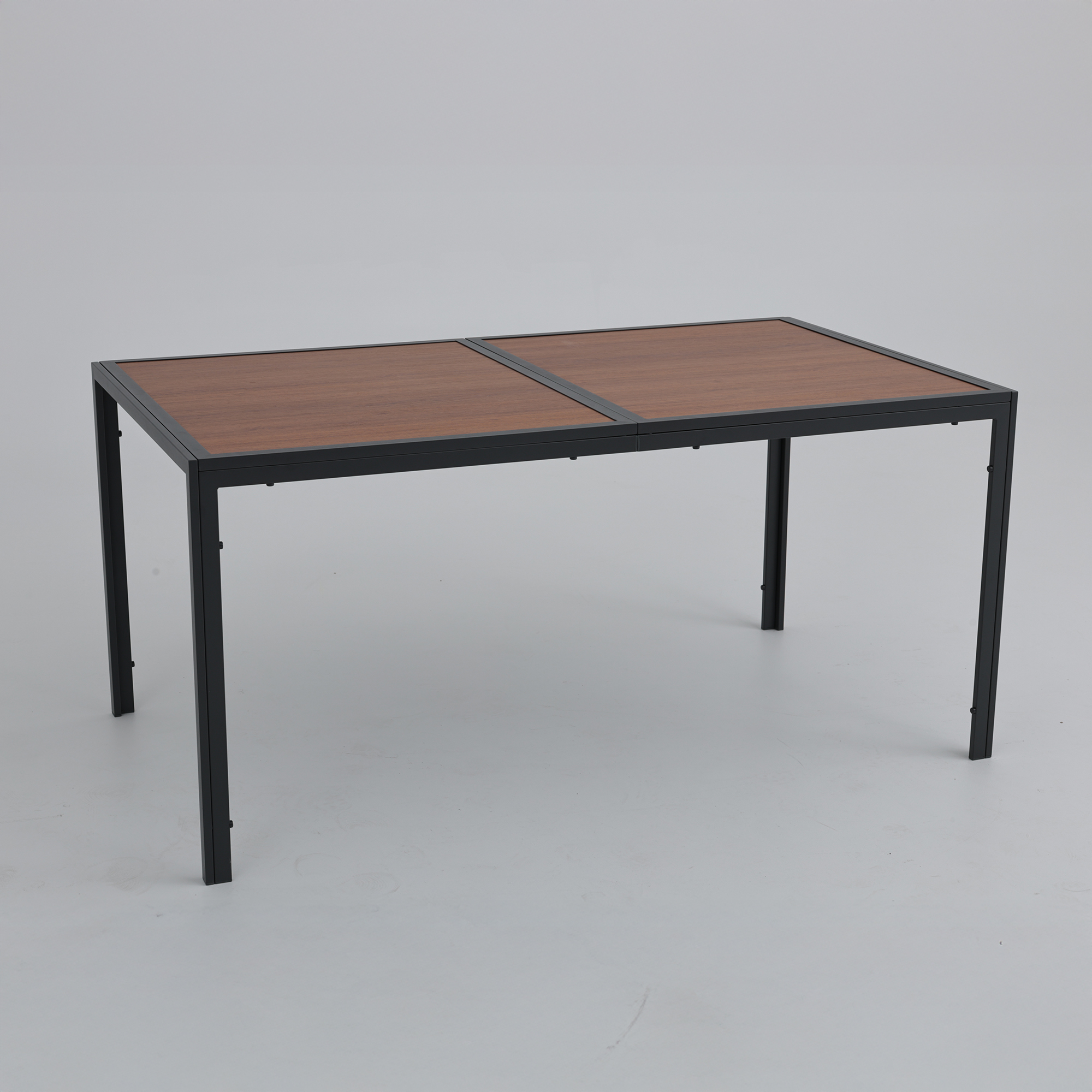 Zestaw mebli ogrodowych ze stołem Harlem antracyt PATIO