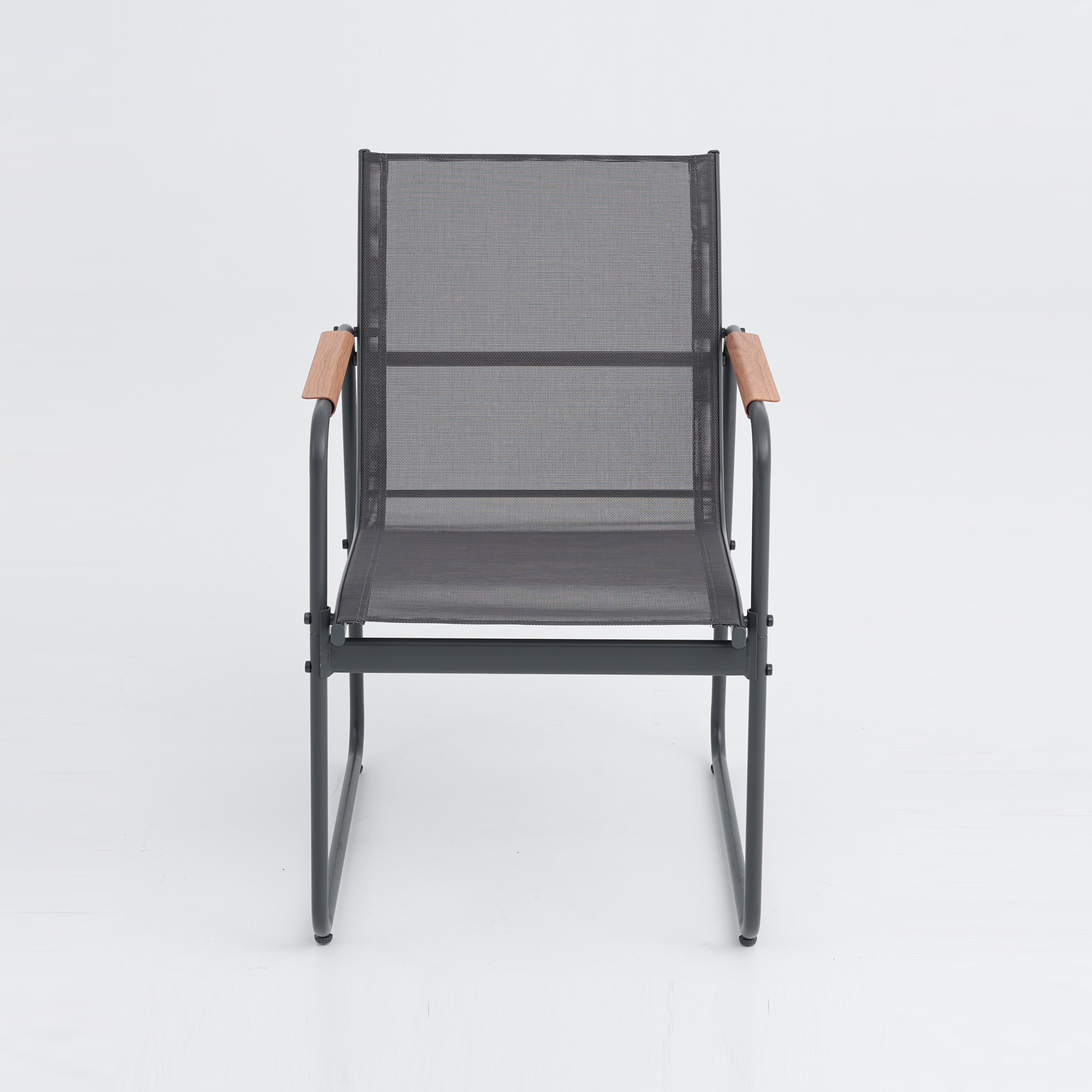 Zestaw mebli ogrodowych ze stołem Harlem antracyt PATIO