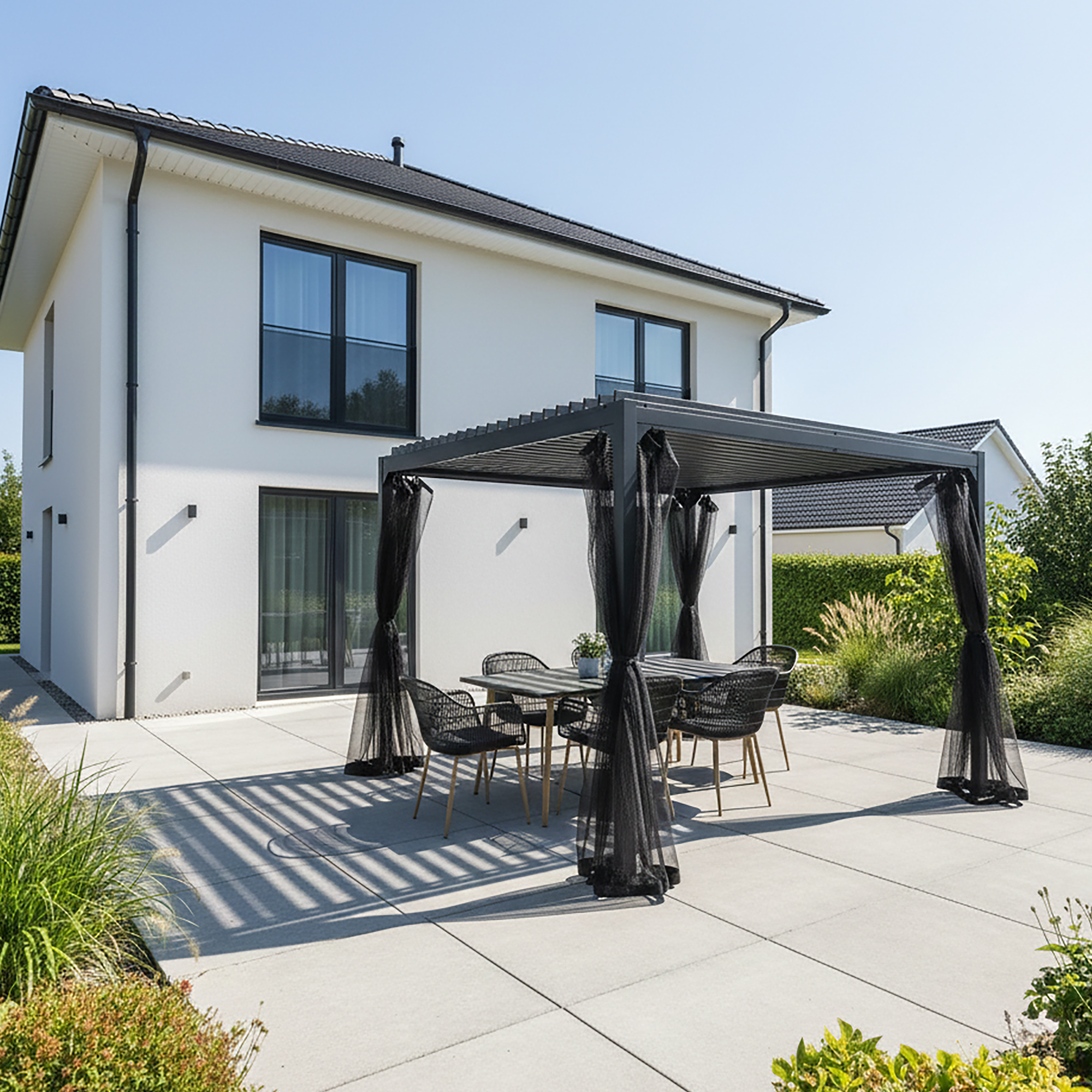 Set di mobili da giardino Luc Black PATIO