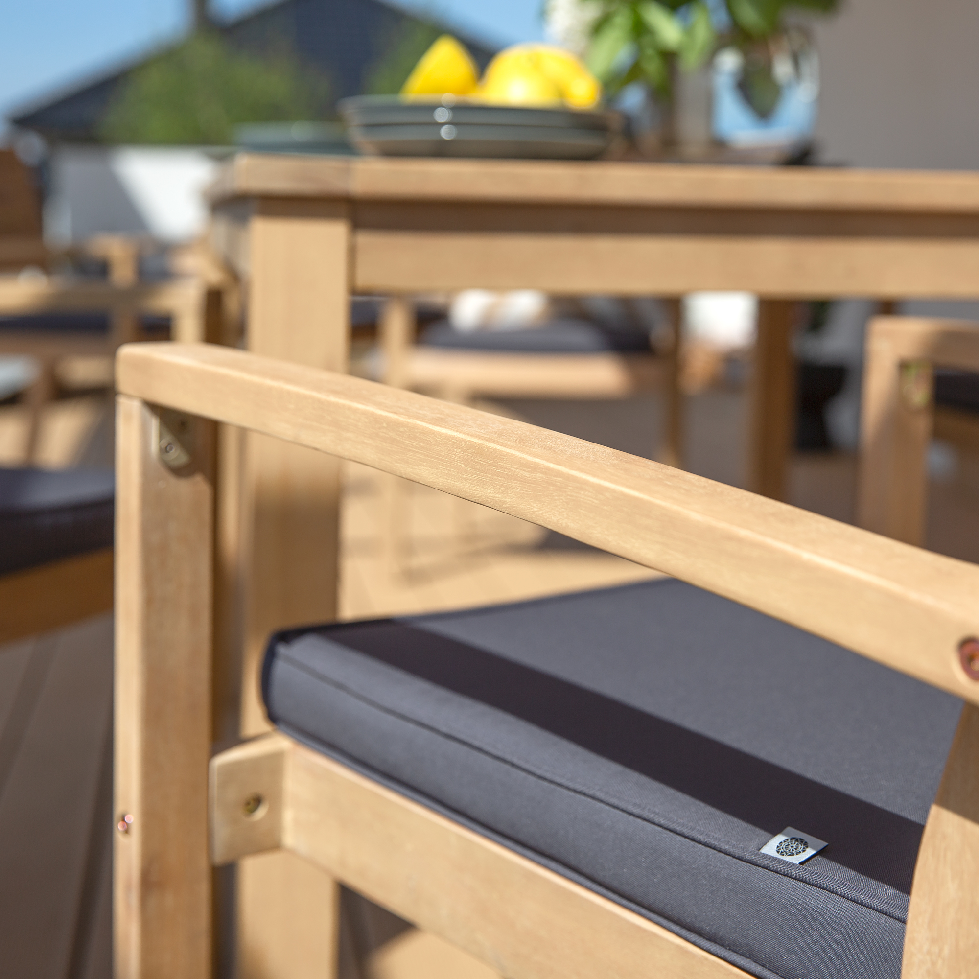 Set de mobilier de grădină cu masă Roxane lemn PATIO  