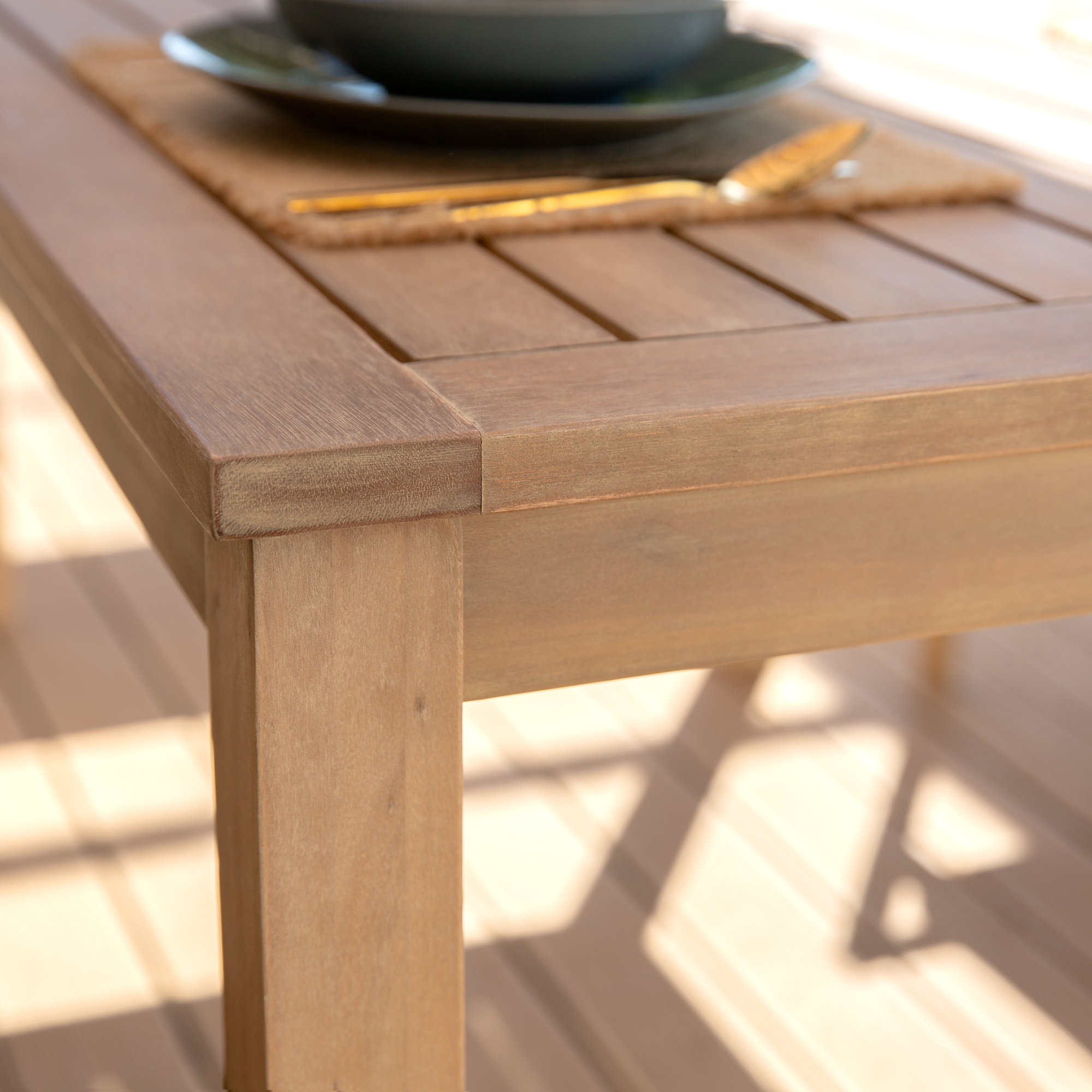 Set de mobilier de grădină cu masă Roxane lemn PATIO  