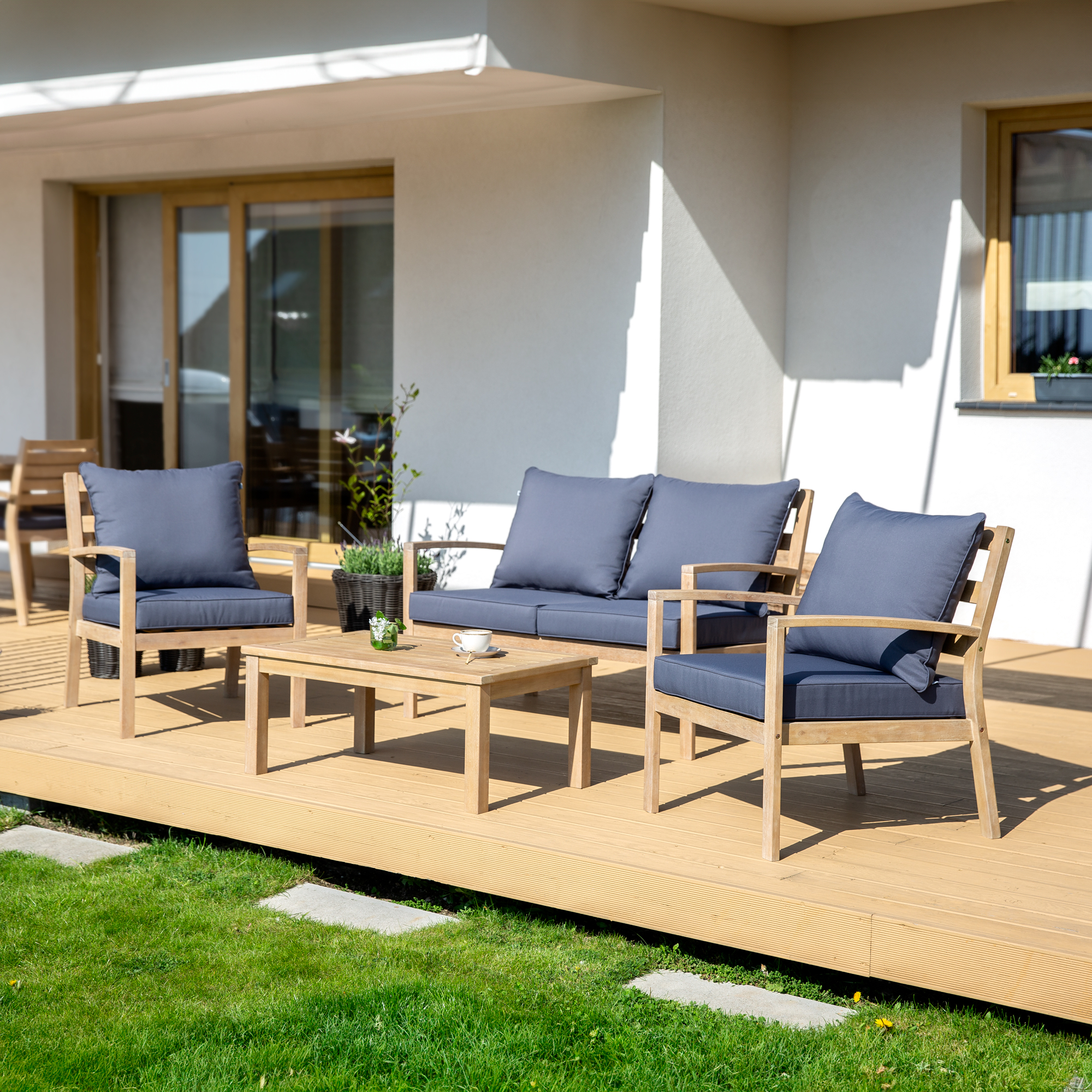 Set de mobilier de grădină Roxane lemn PATIO  