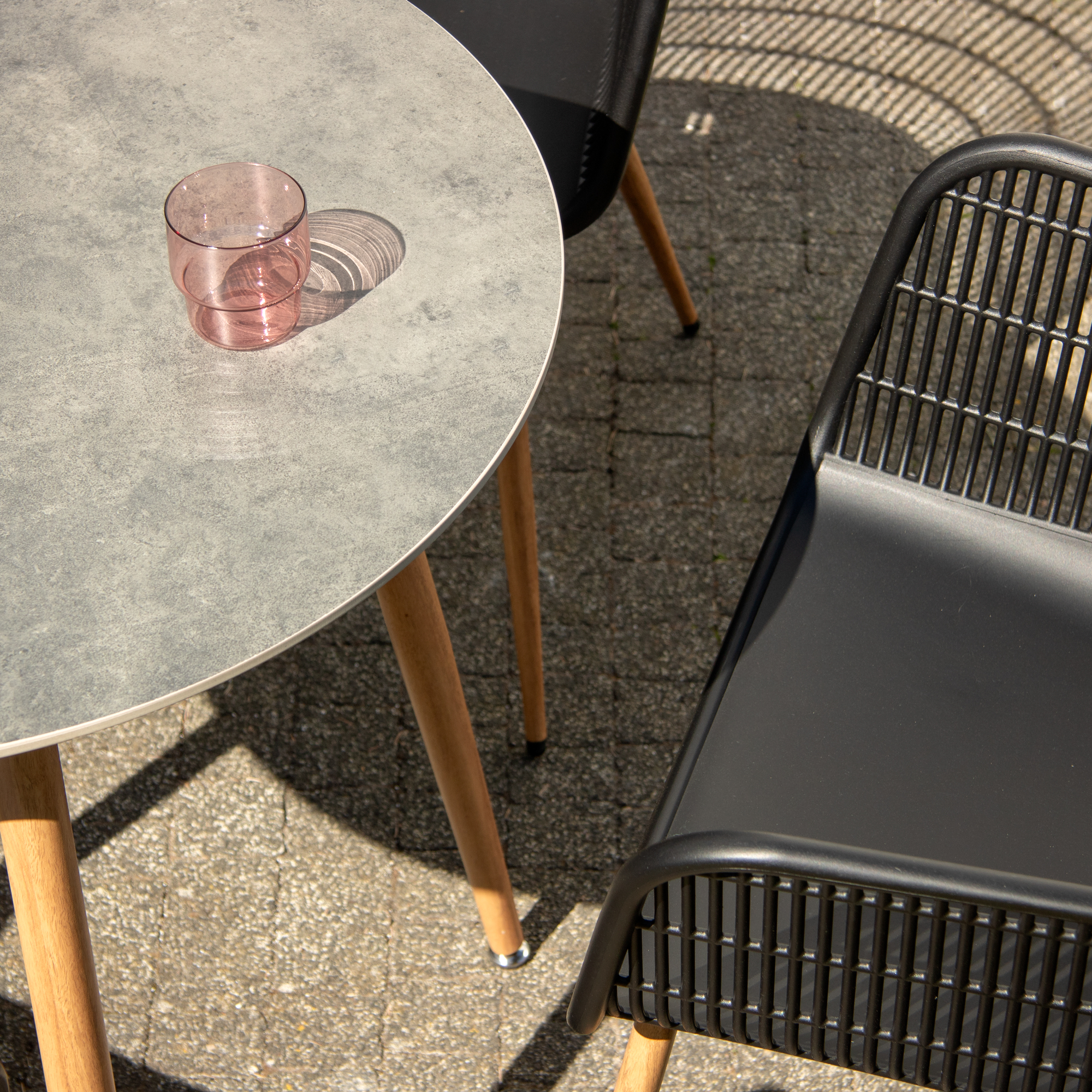 Set di mobili da giardino Igor Black PATIO