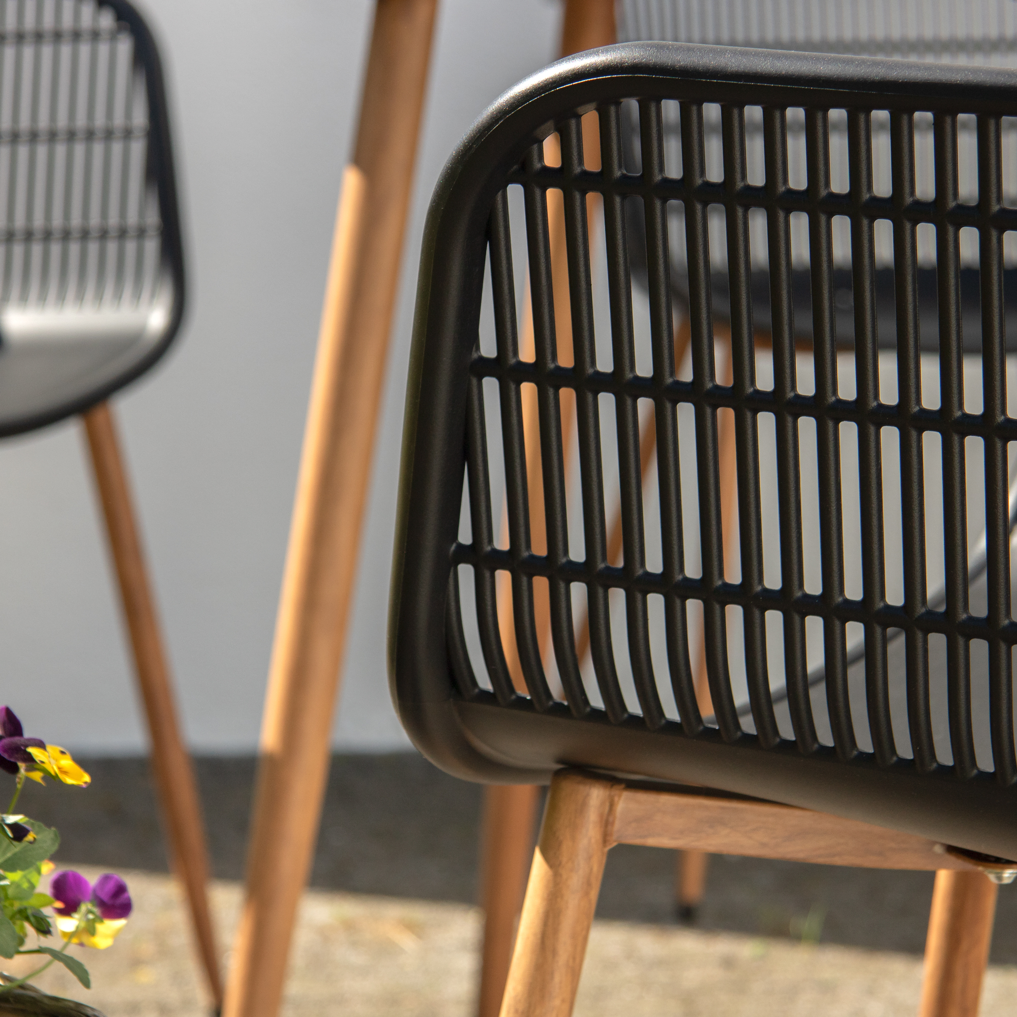 Set di mobili da giardino Igor Black PATIO