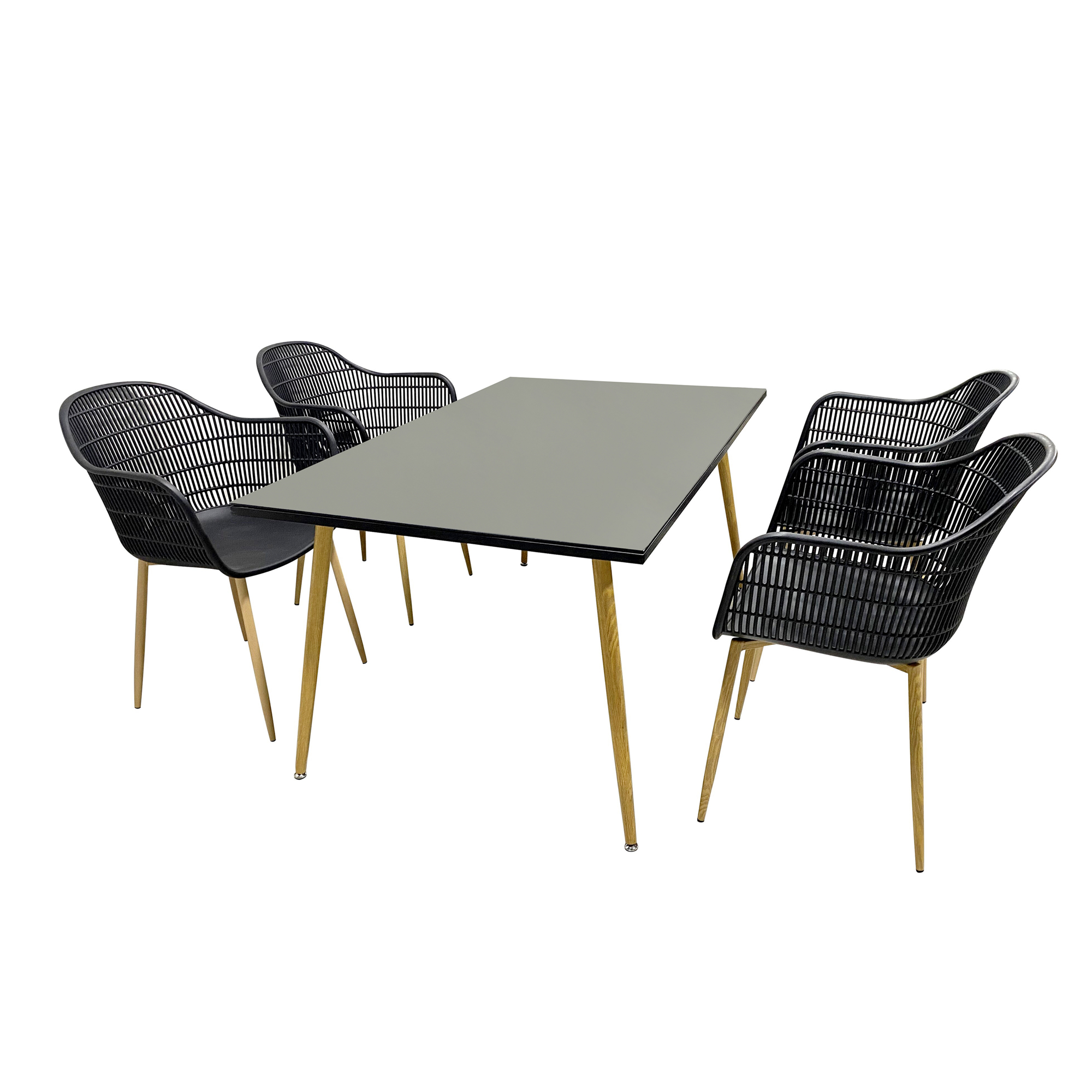 Set di mobili da giardino Luc Black PATIO