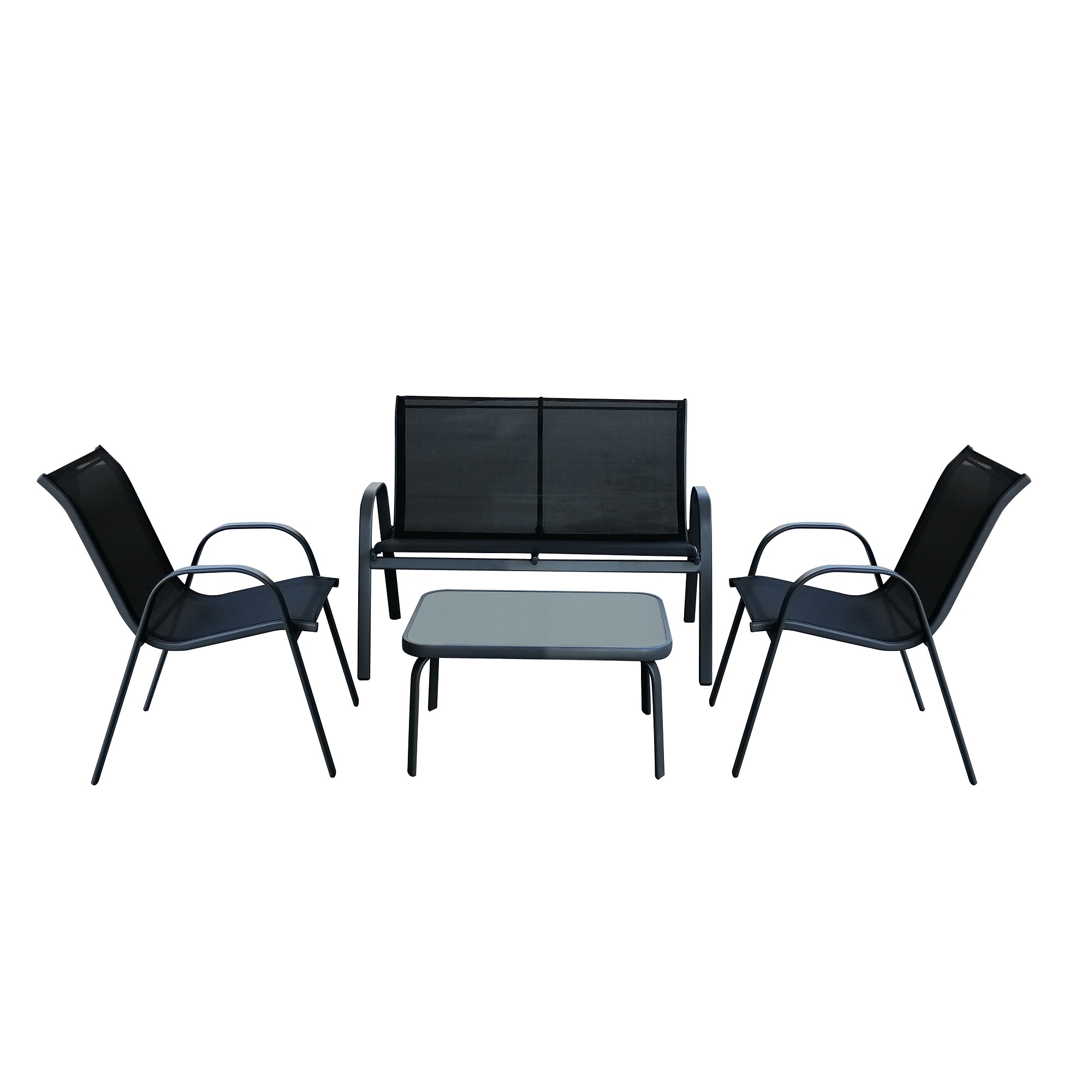 Gartenmöbel Set Manhattan anthrazit PATIO