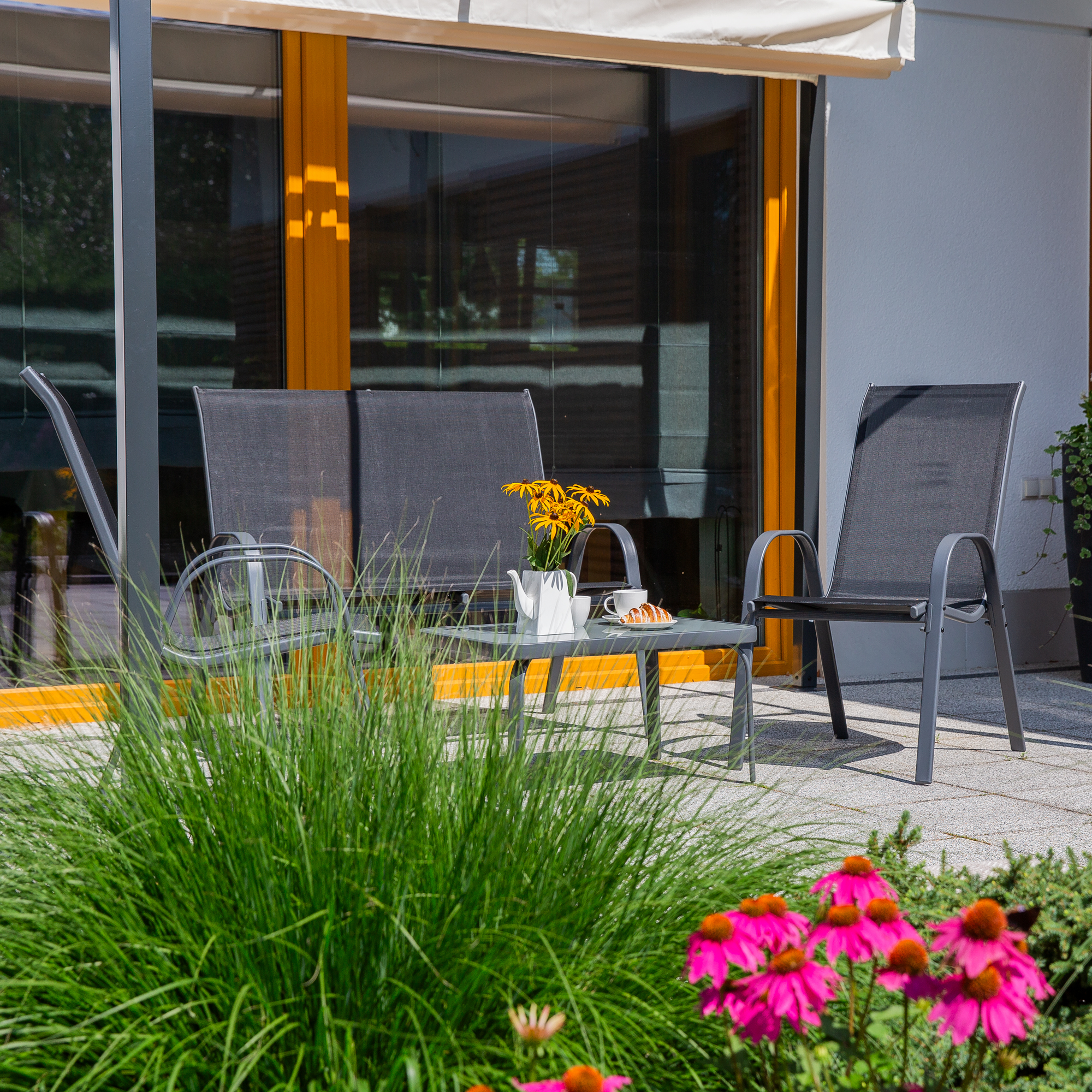 Gartenmöbel Set Manhattan anthrazit PATIO