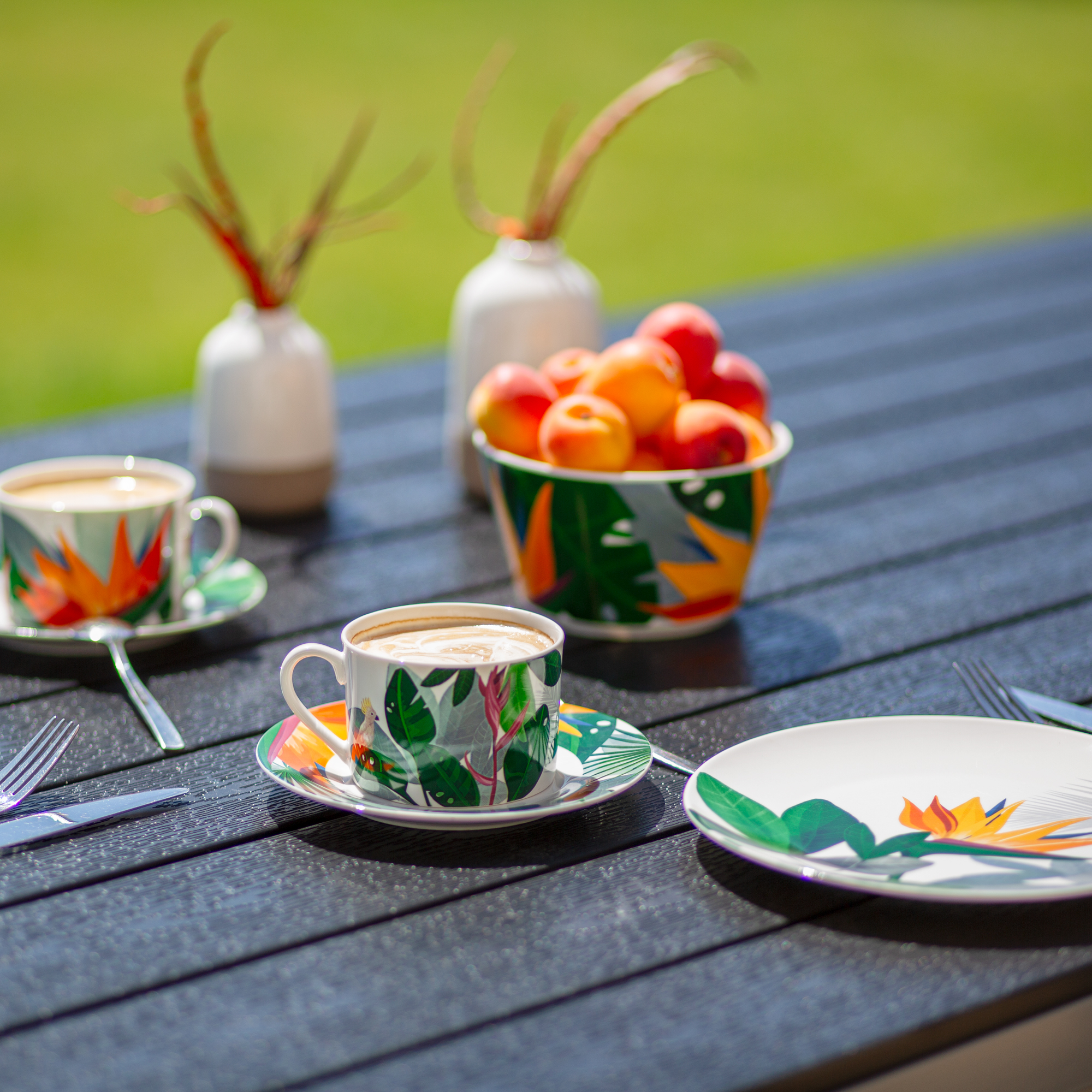 Set di mobili da giardino Astoria argento PATIO