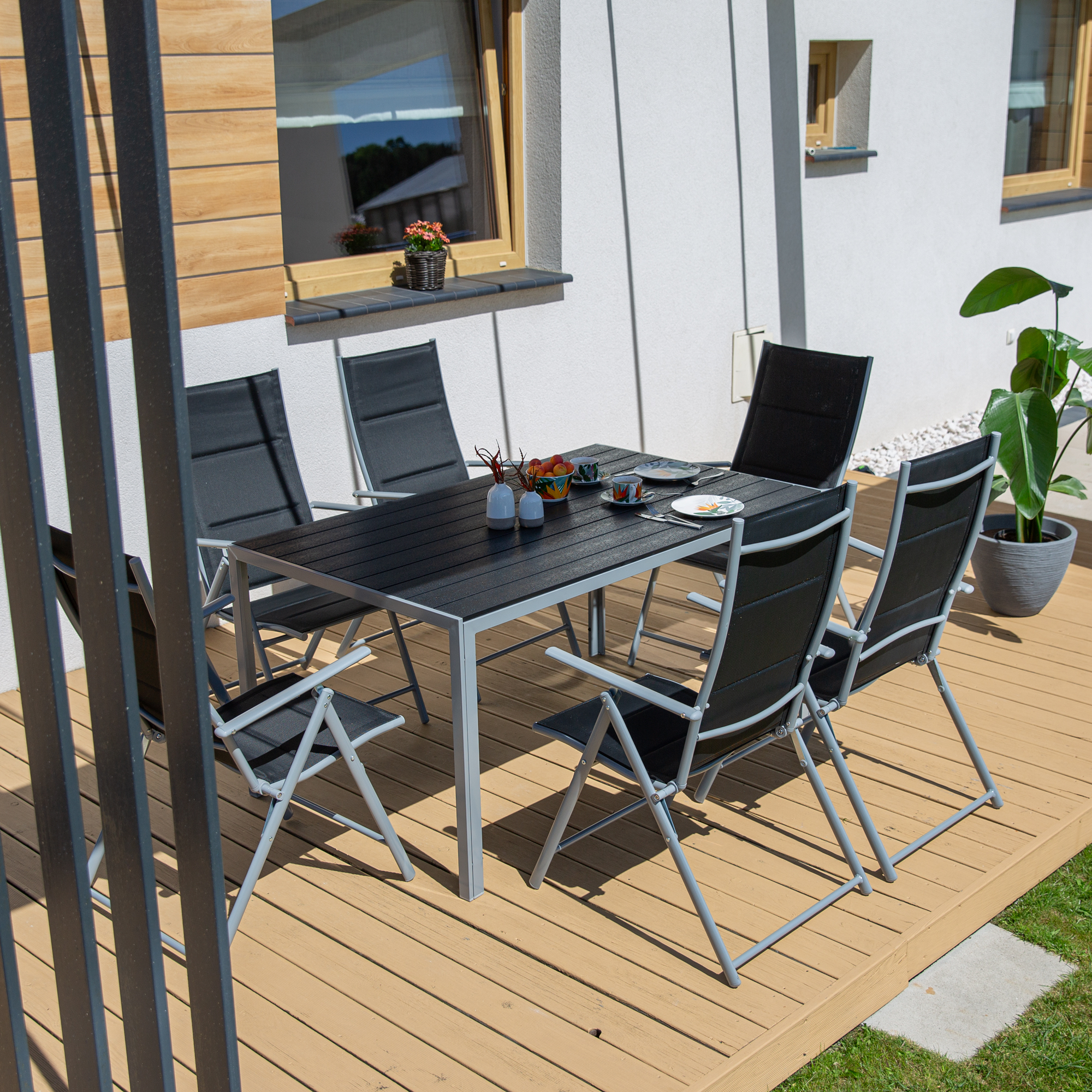 Set di mobili da giardino Astoria argento PATIO