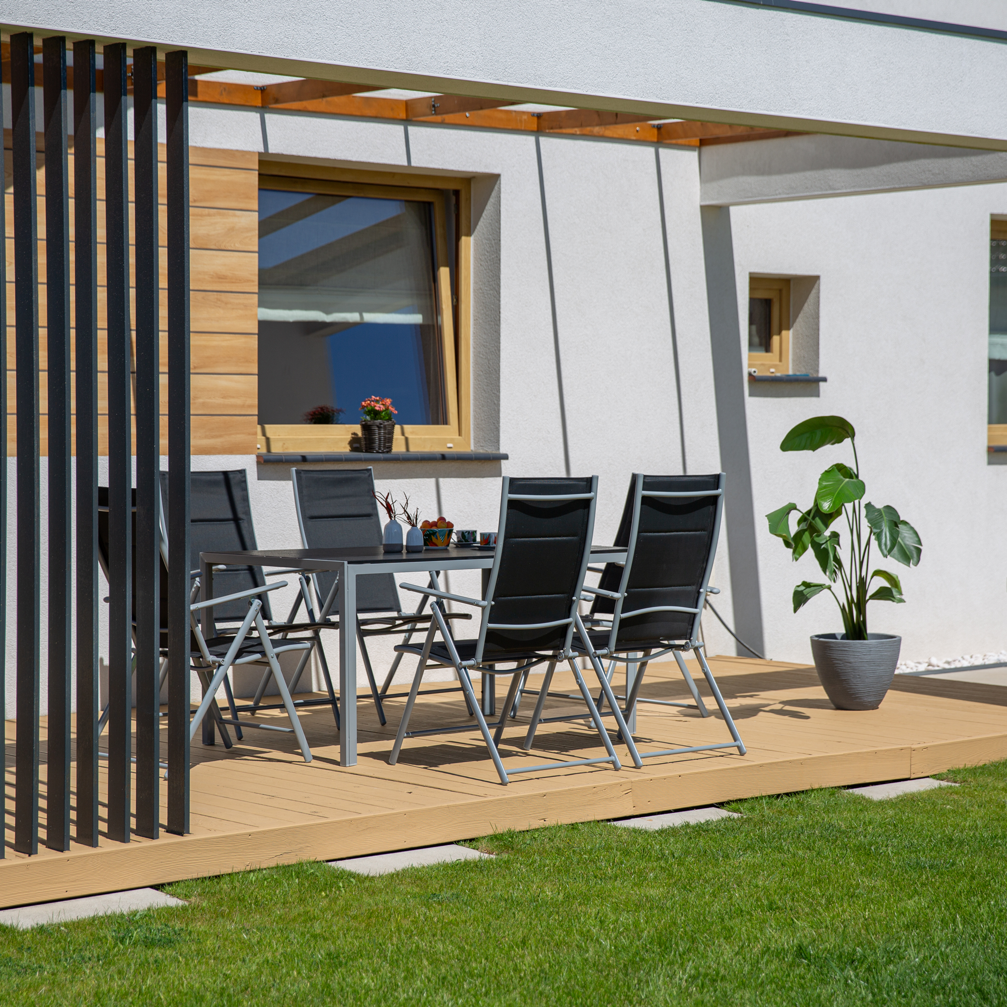 Set di mobili da giardino Astoria argento PATIO