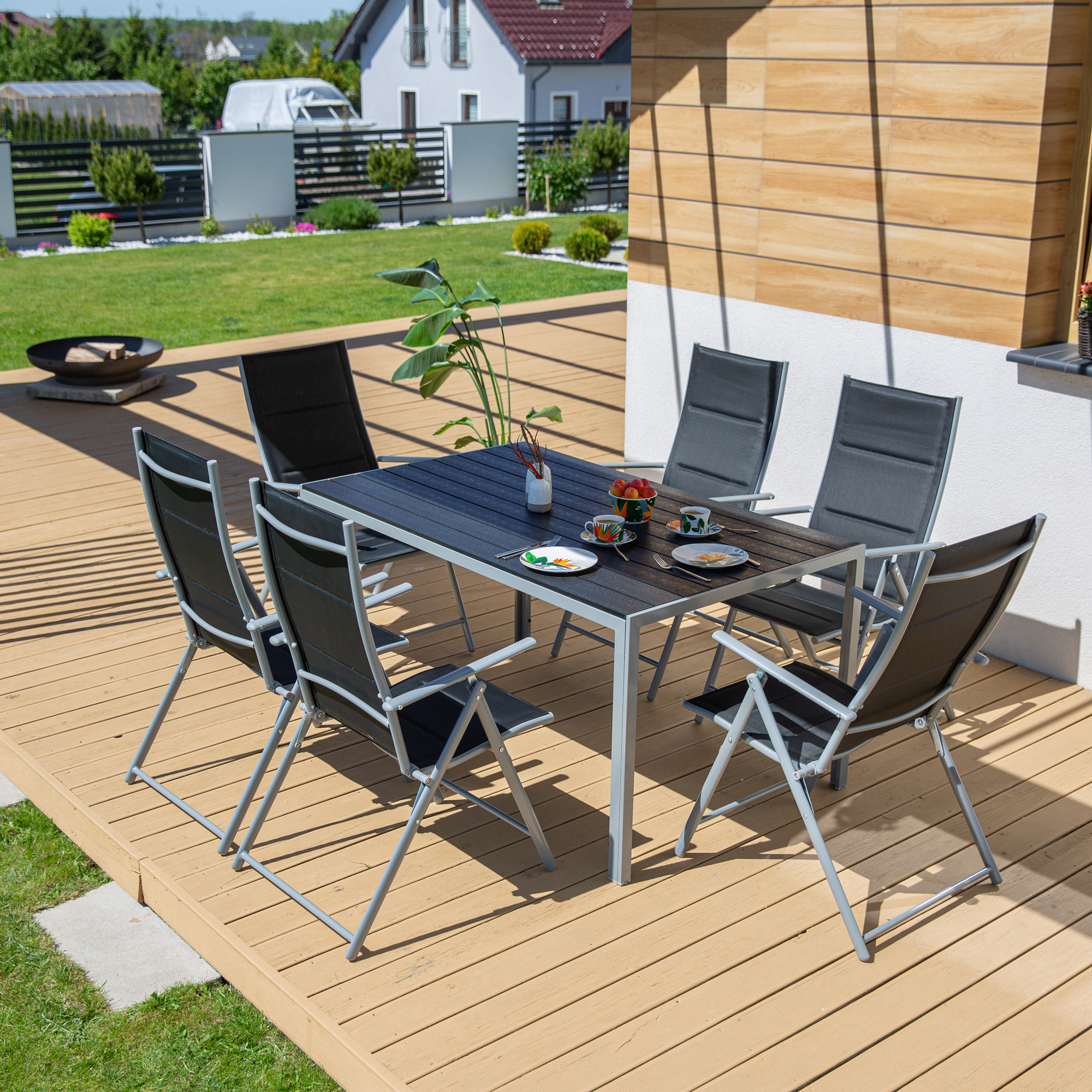 Set di mobili da giardino Astoria argento PATIO
