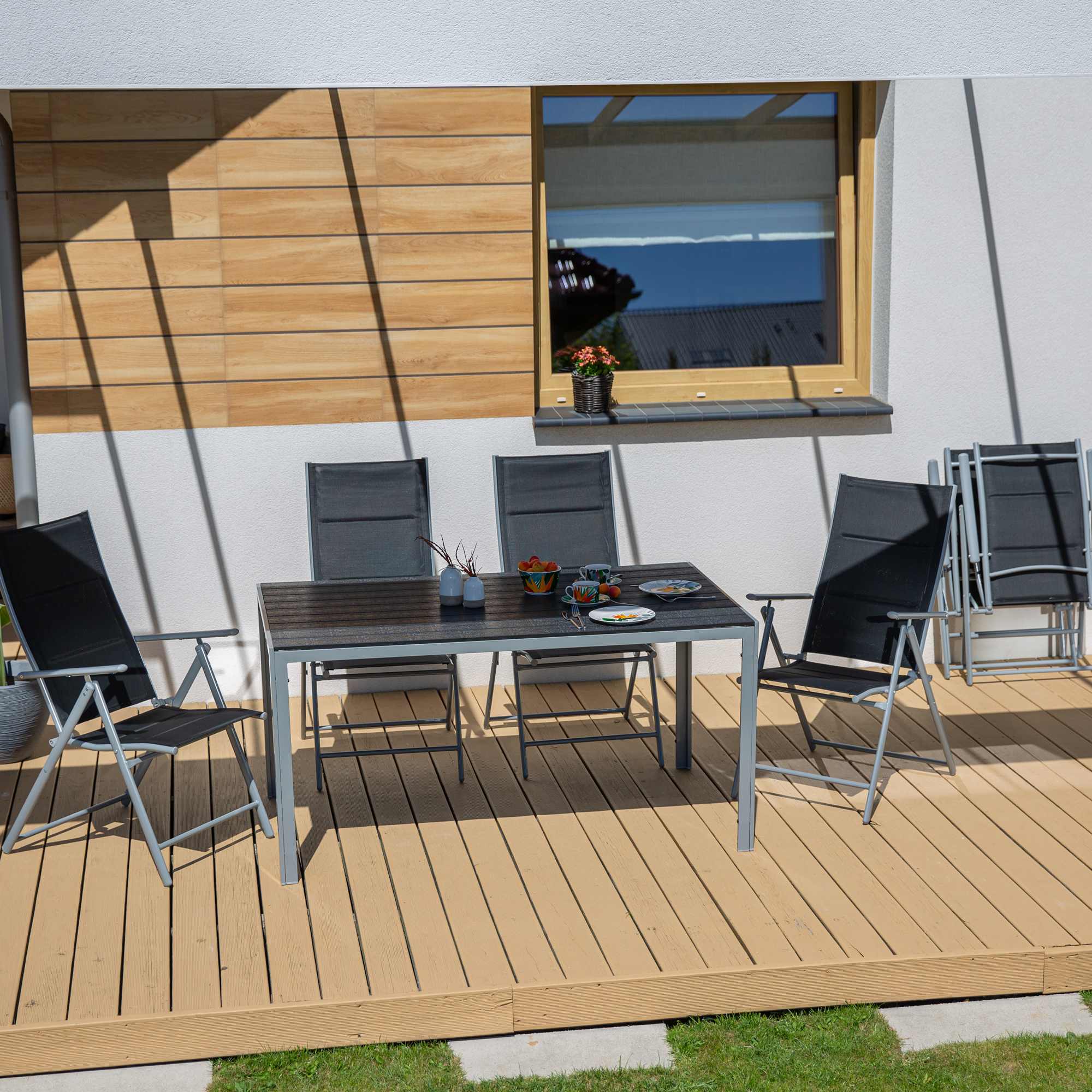 Set di mobili da giardino Astoria argento PATIO