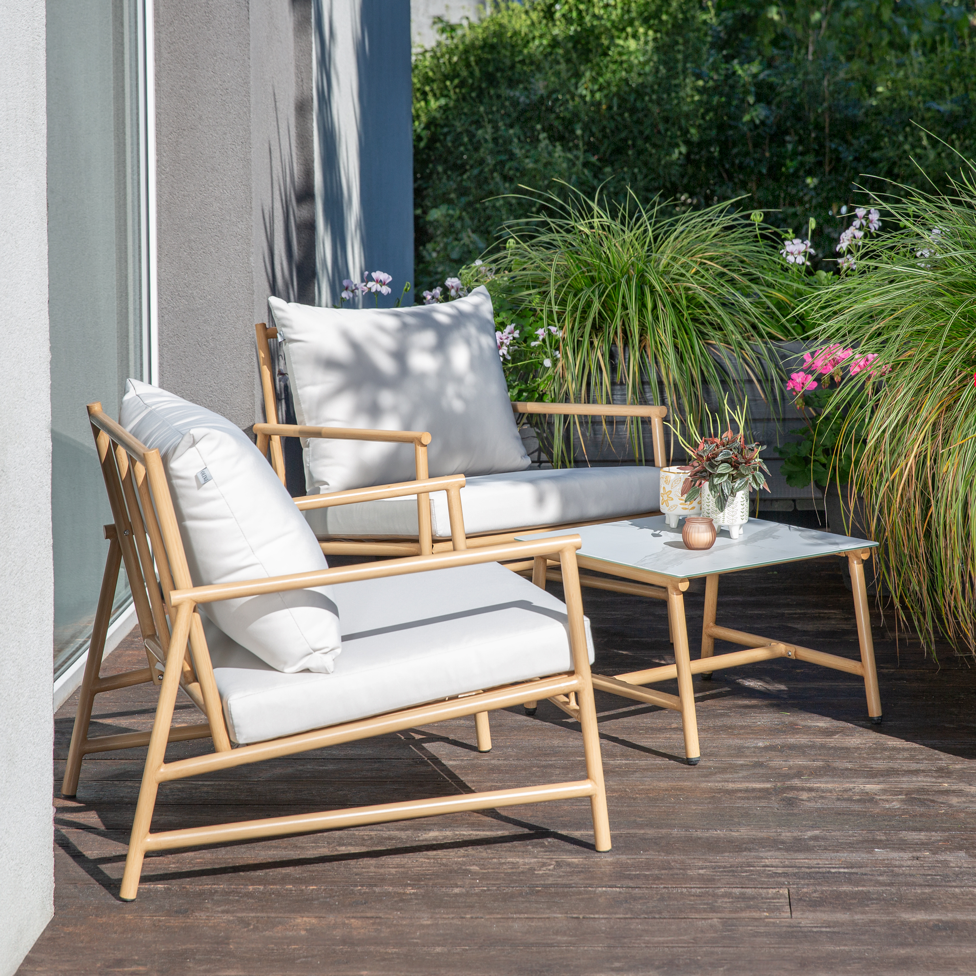 Gartenmöbel Set Jovite beige PATIO