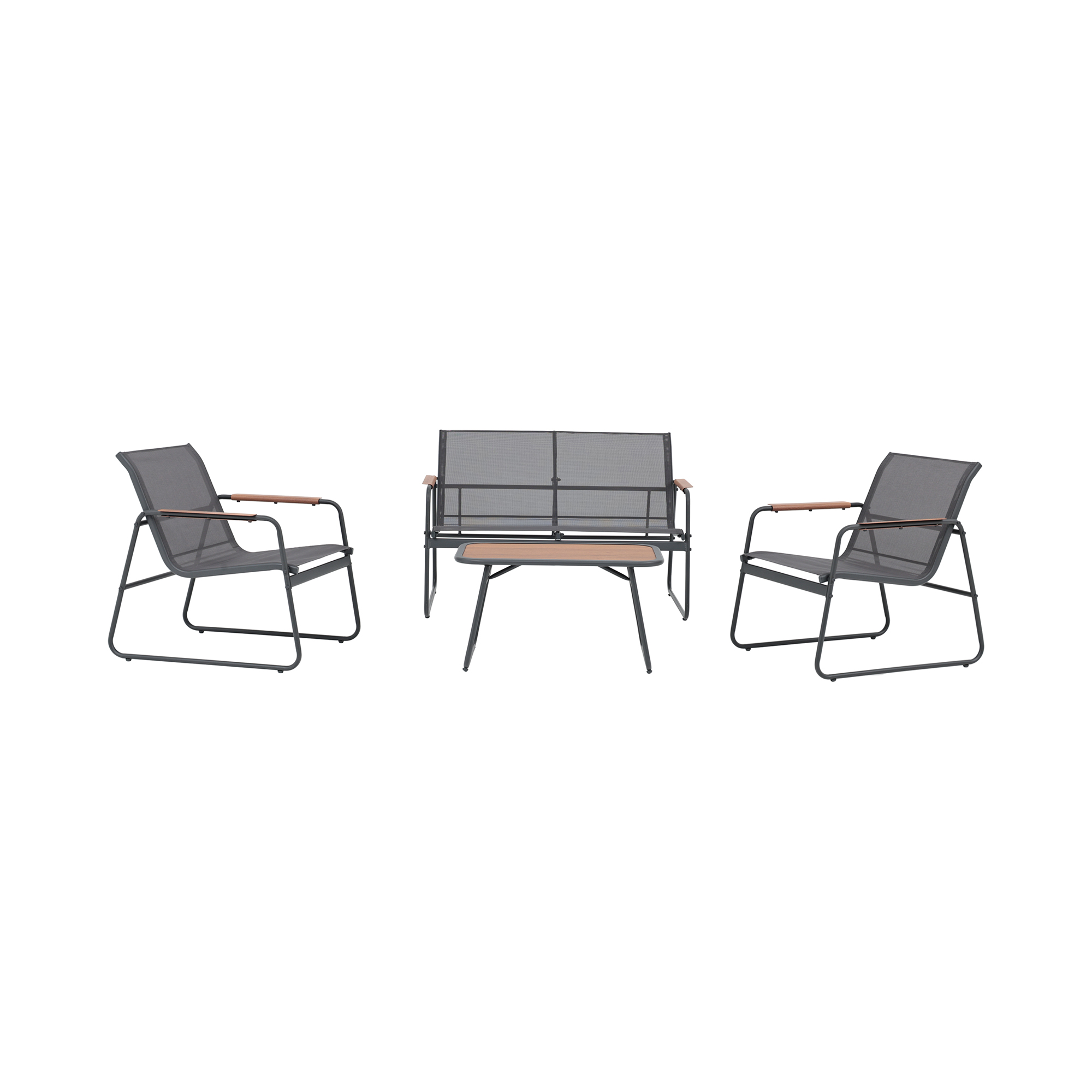 Souprava zahradního nábytku Harlem Antracit PATIO