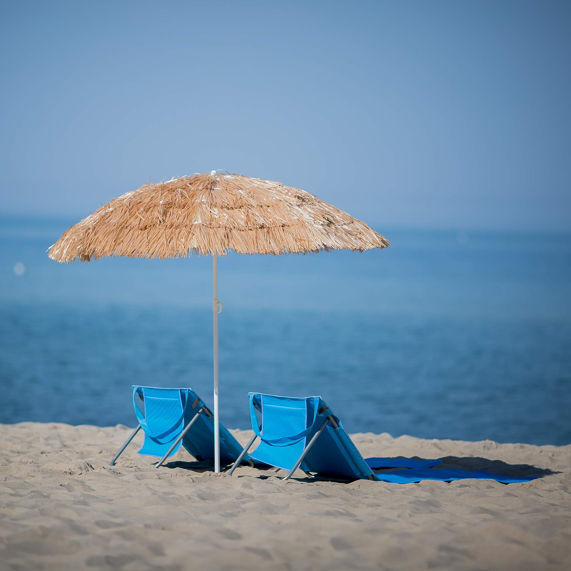 Tappetino da spiaggia reclinabile Mare D032-11OW blu PATIO