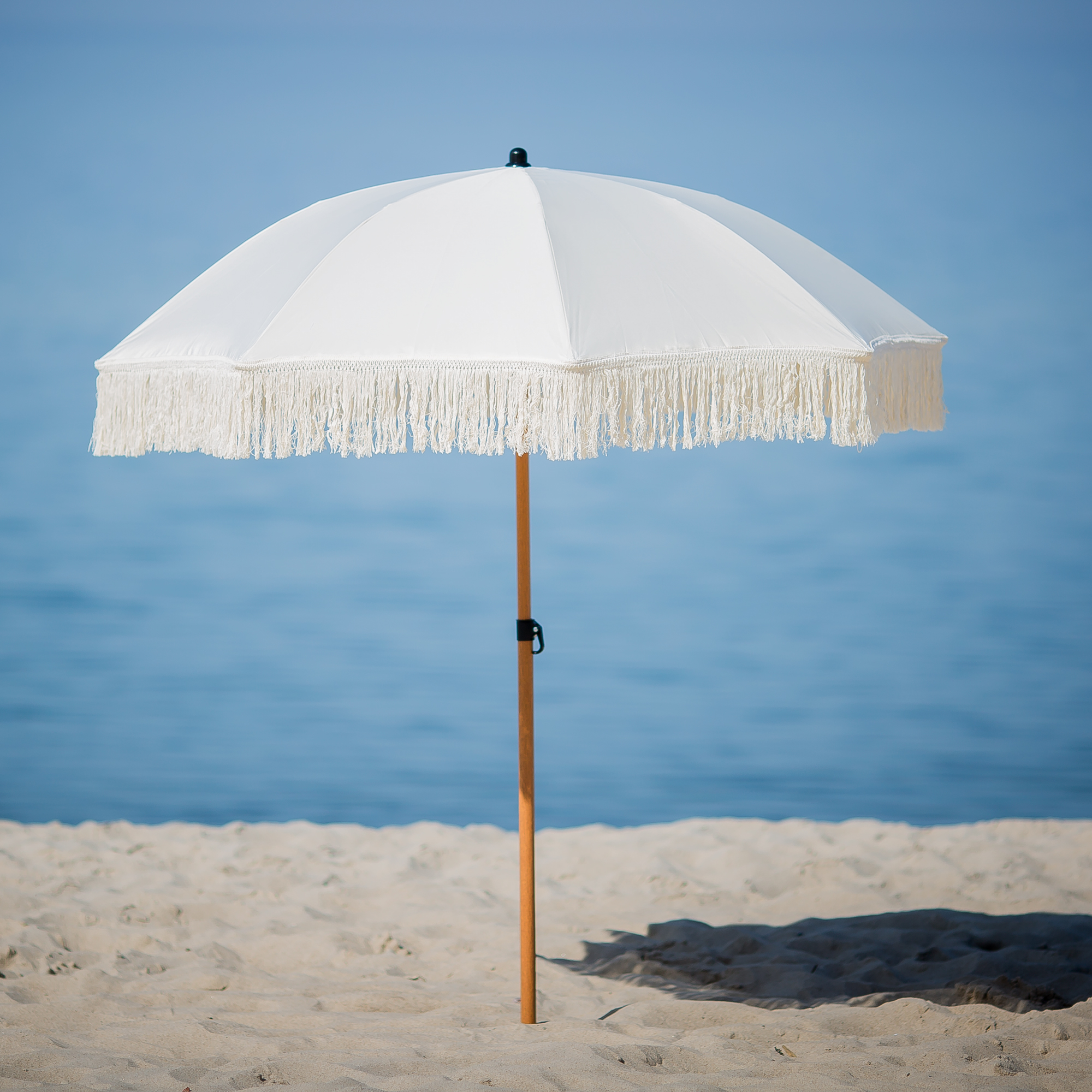 Strandschirm mit Fransen 2 m PATIO