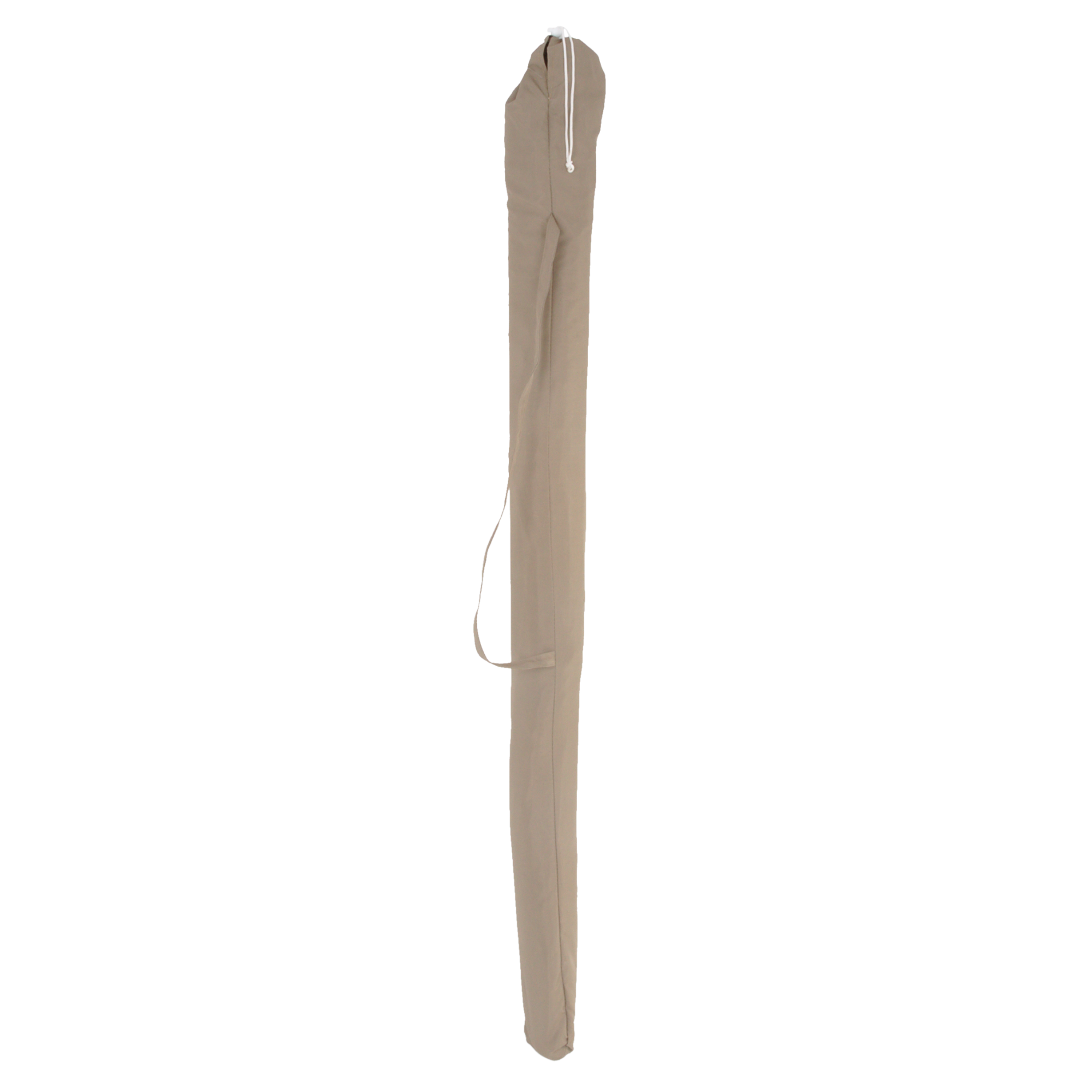 Slunečník na balkón taupe 210 x 140 cm PATIO