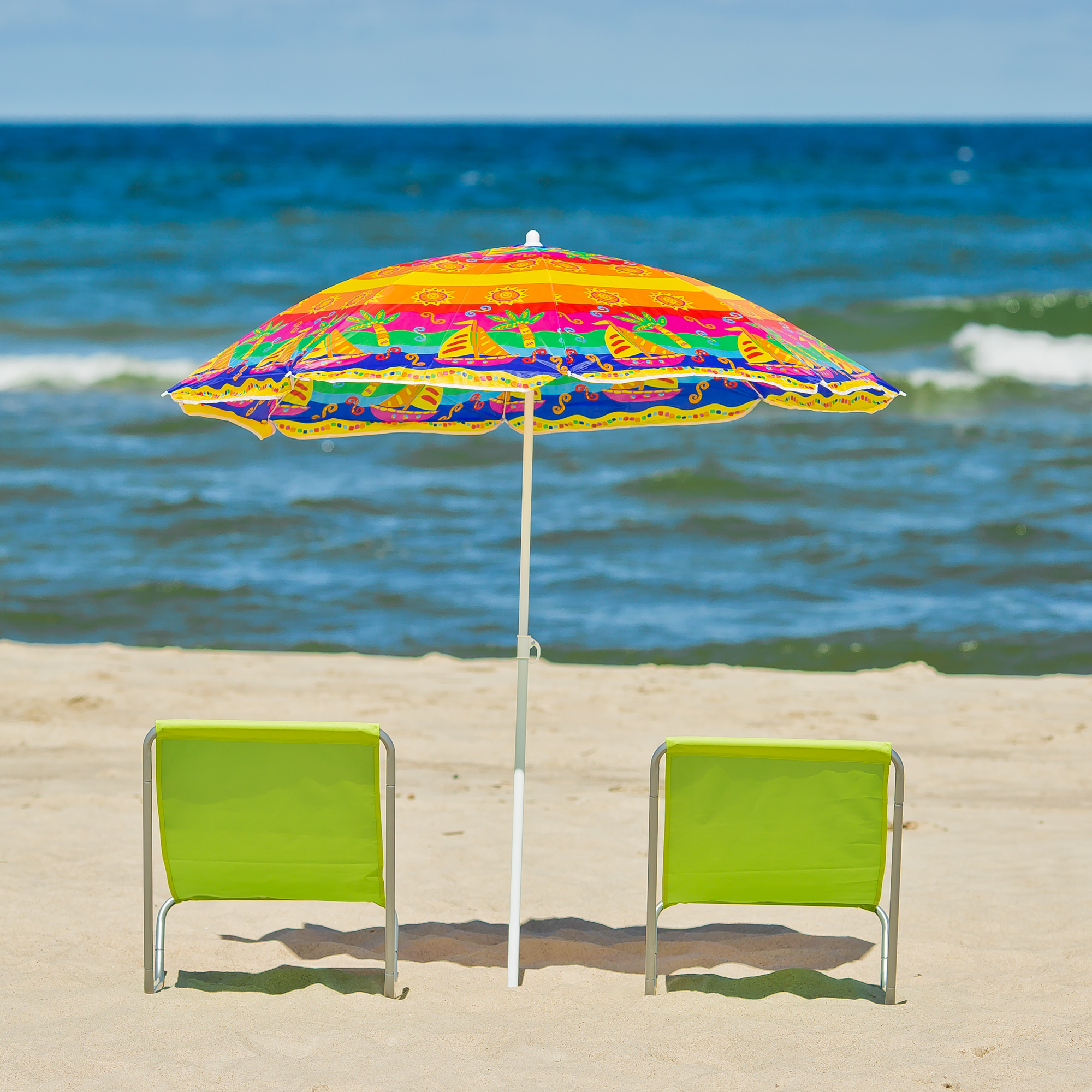 Sedia a sdraio da spiaggia Caldo verde PATIO