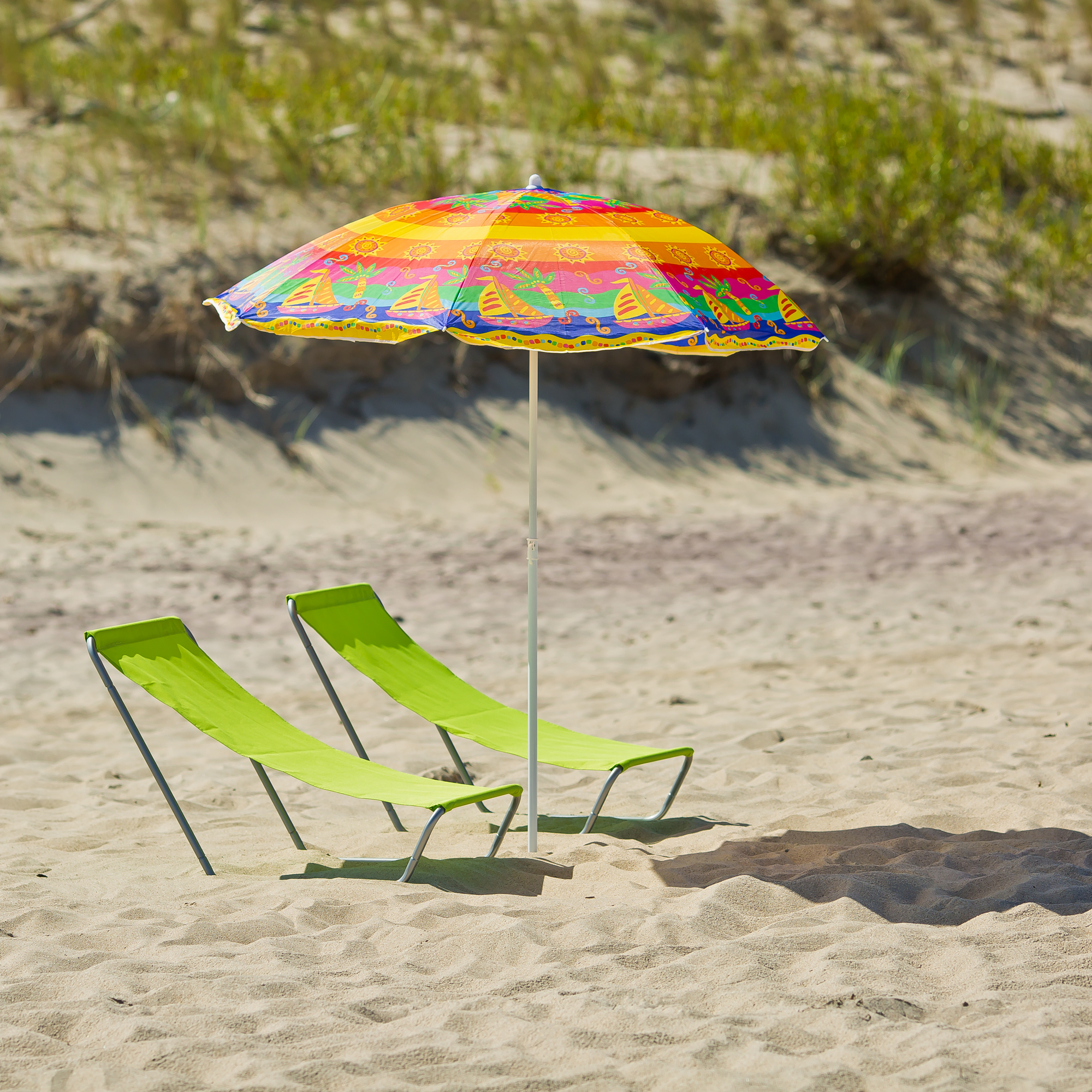 Sedia a sdraio da spiaggia Caldo verde PATIO
