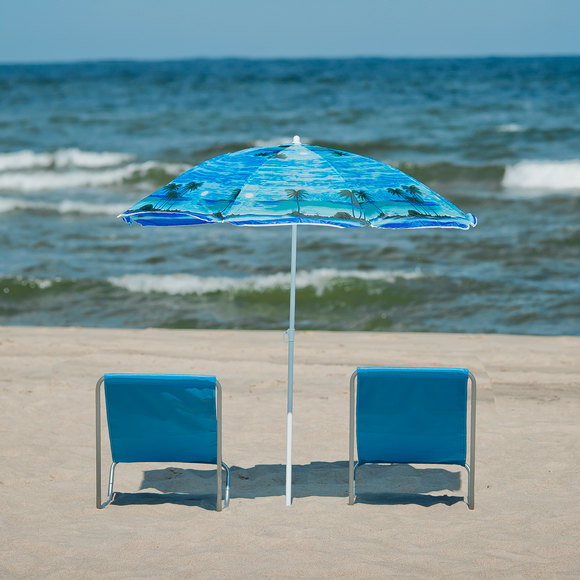 Sedia a sdraio da spiaggia Caldo blu PATIO