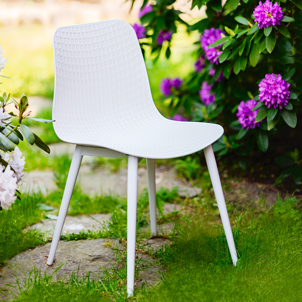 Stuhl Kaia weiß B-Ware PATIO