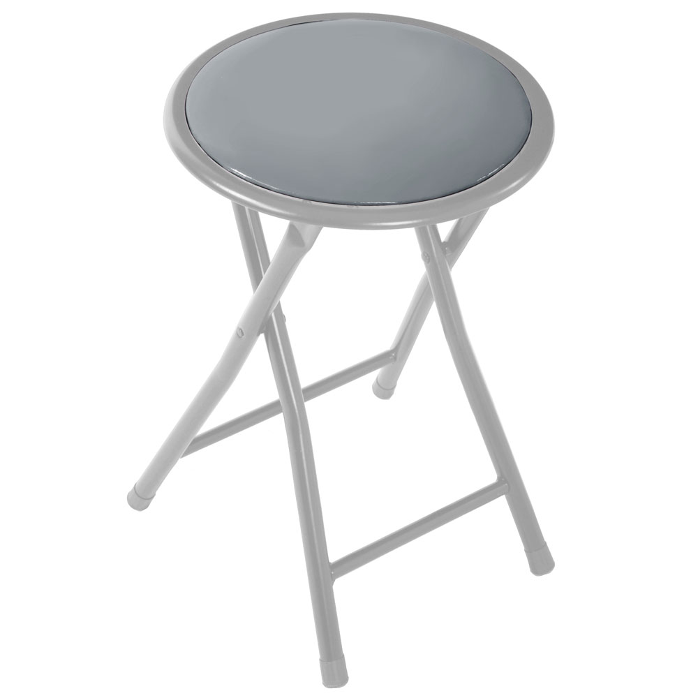 Taboret składany Flower 30 cm szary PATIO