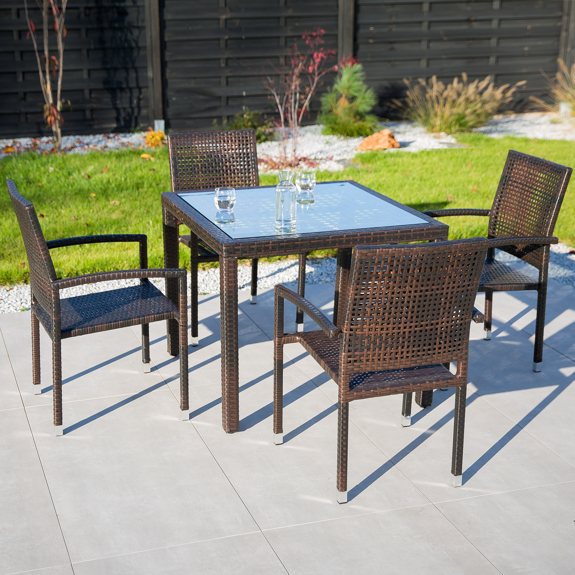 Gartenstuhl Loretta braun PATIO