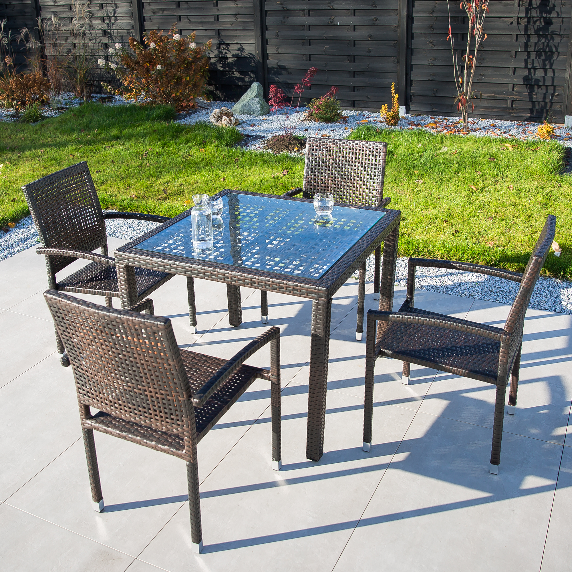 Gartenstuhl Loretta braun PATIO