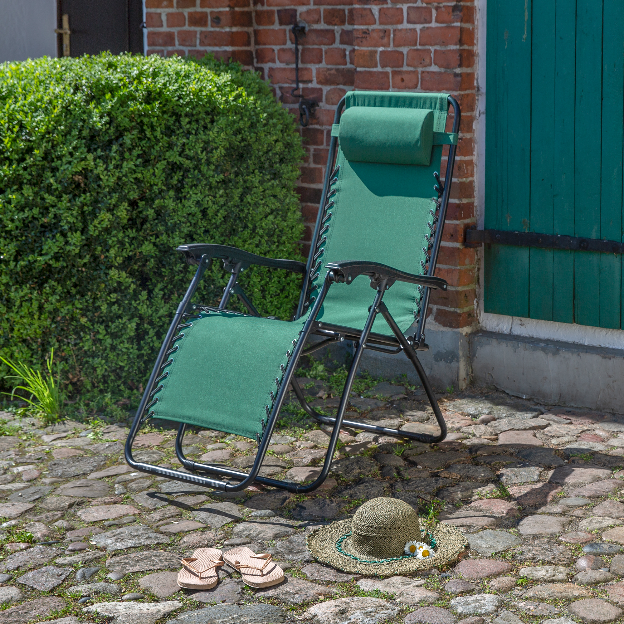 Campingstol Relax grön PATIO