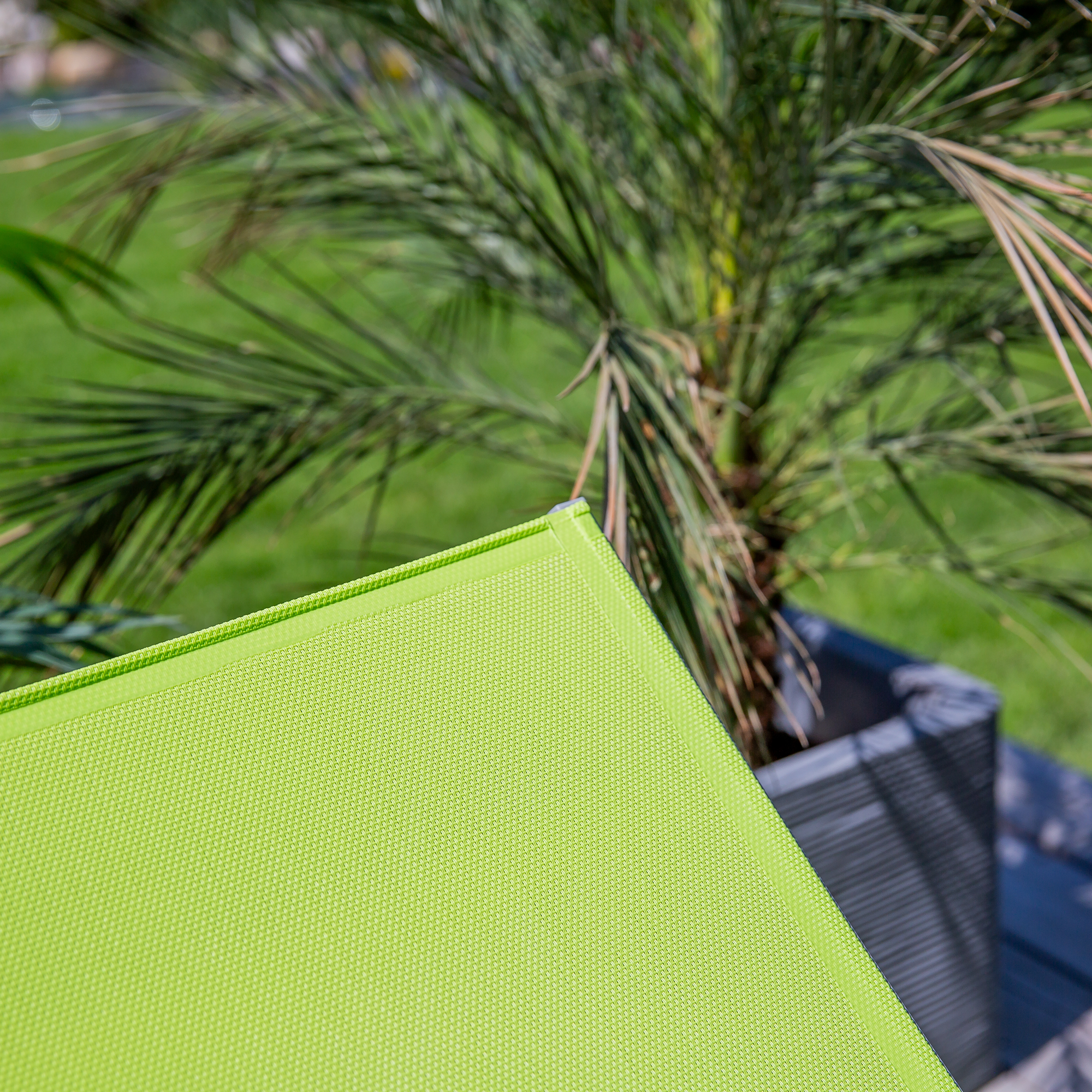 Lettino prendisole Summer 5 posizioni lime PATIO