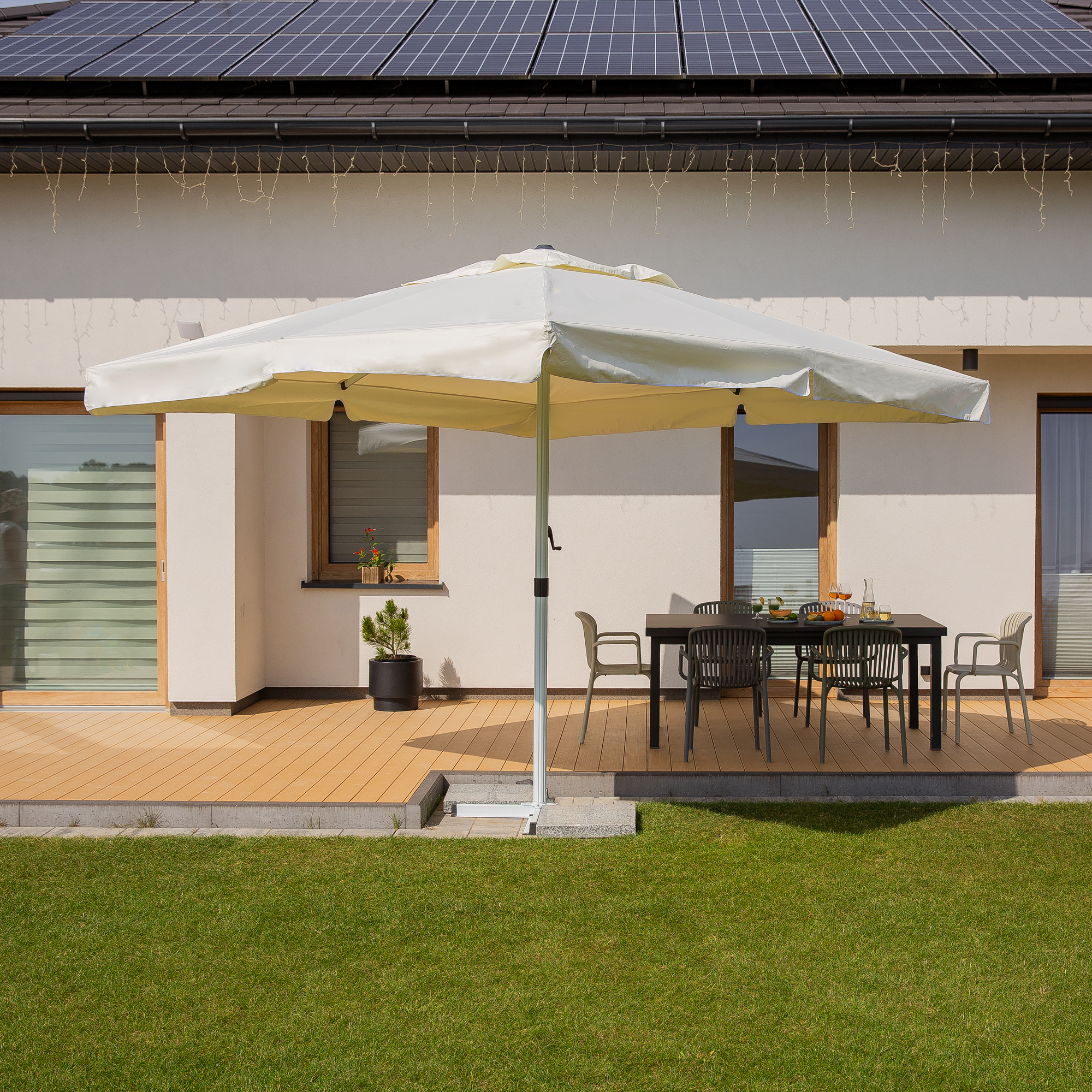 Ombrellone da giardino Resto 3,5 x 3,5 cm ecru PATIO
