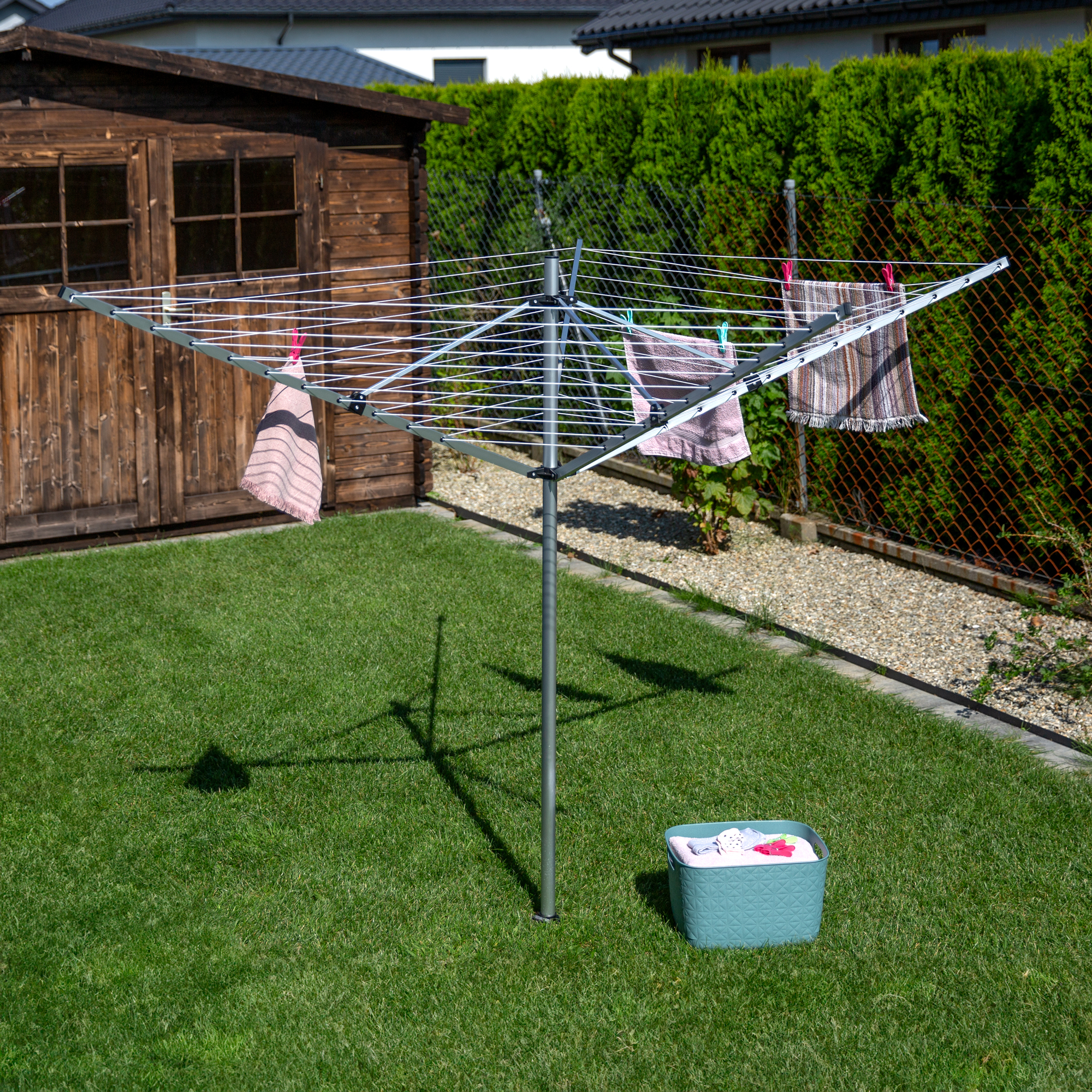 Zahradní sušák na prádlo 1,8 m PATIO